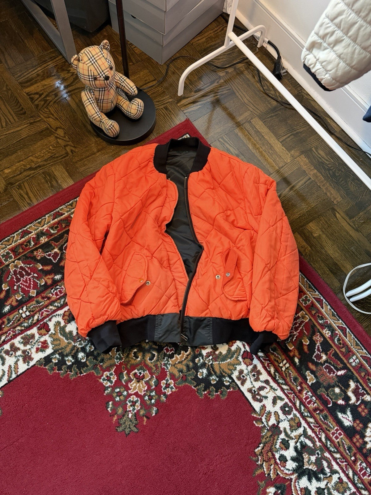 Vintage Military MA1 Bomber Jacket Men’s Size XXL Ideal Reversible