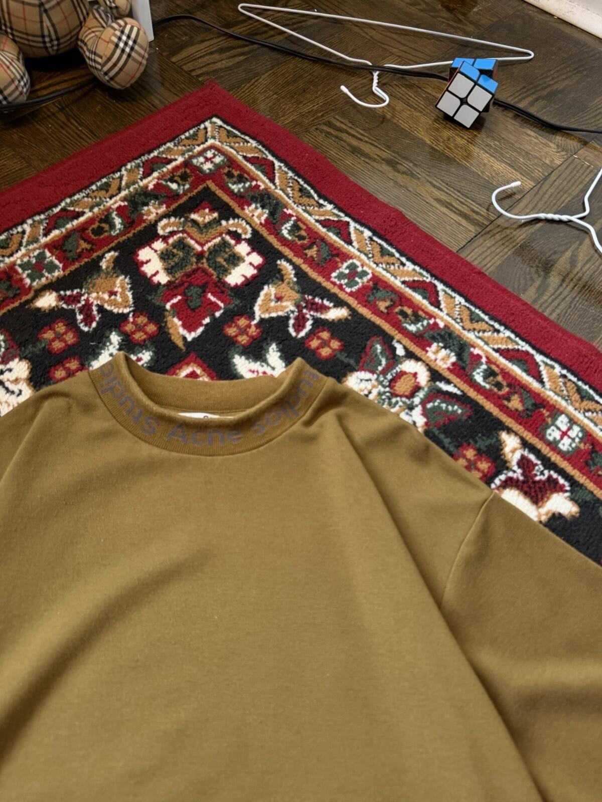Acne Studios Navid S/S T-Shirt Brown Size Small