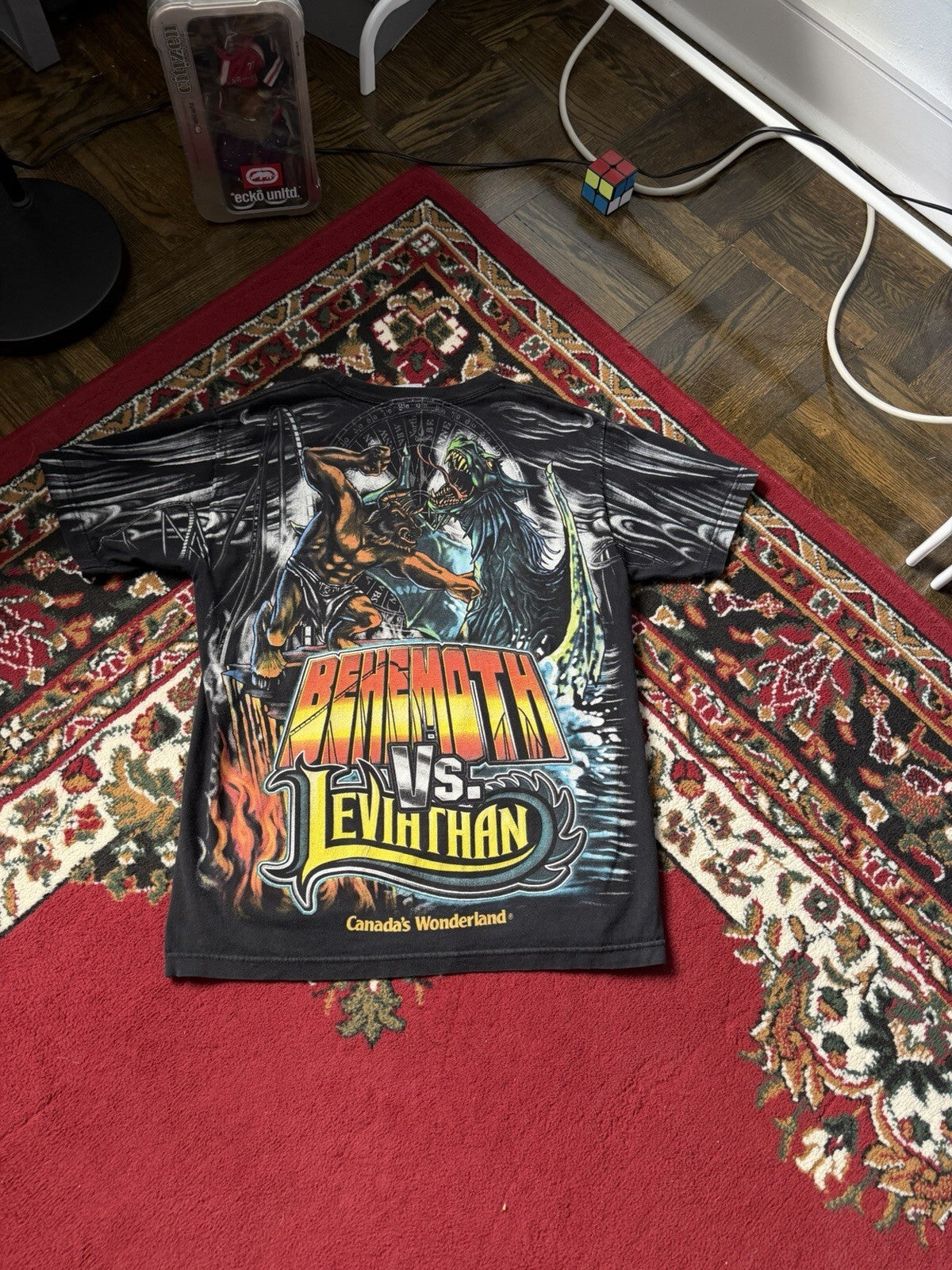 Canada’s Wonderland Theme Park T Shirt Adult Mens Sz M Behemoth & Leviathan Tee