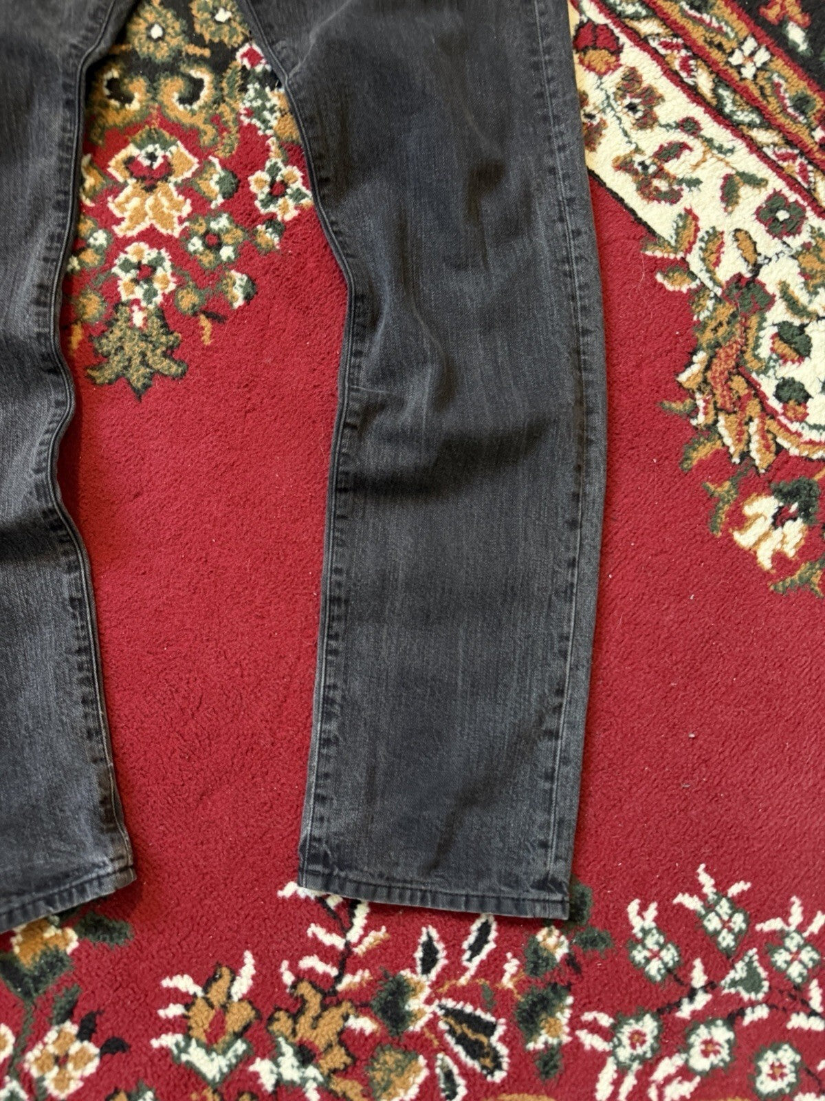 Our Legacy Mens Zero Cut Broken Twill Black Denim Jeans Pants Dark Wash - 33x32