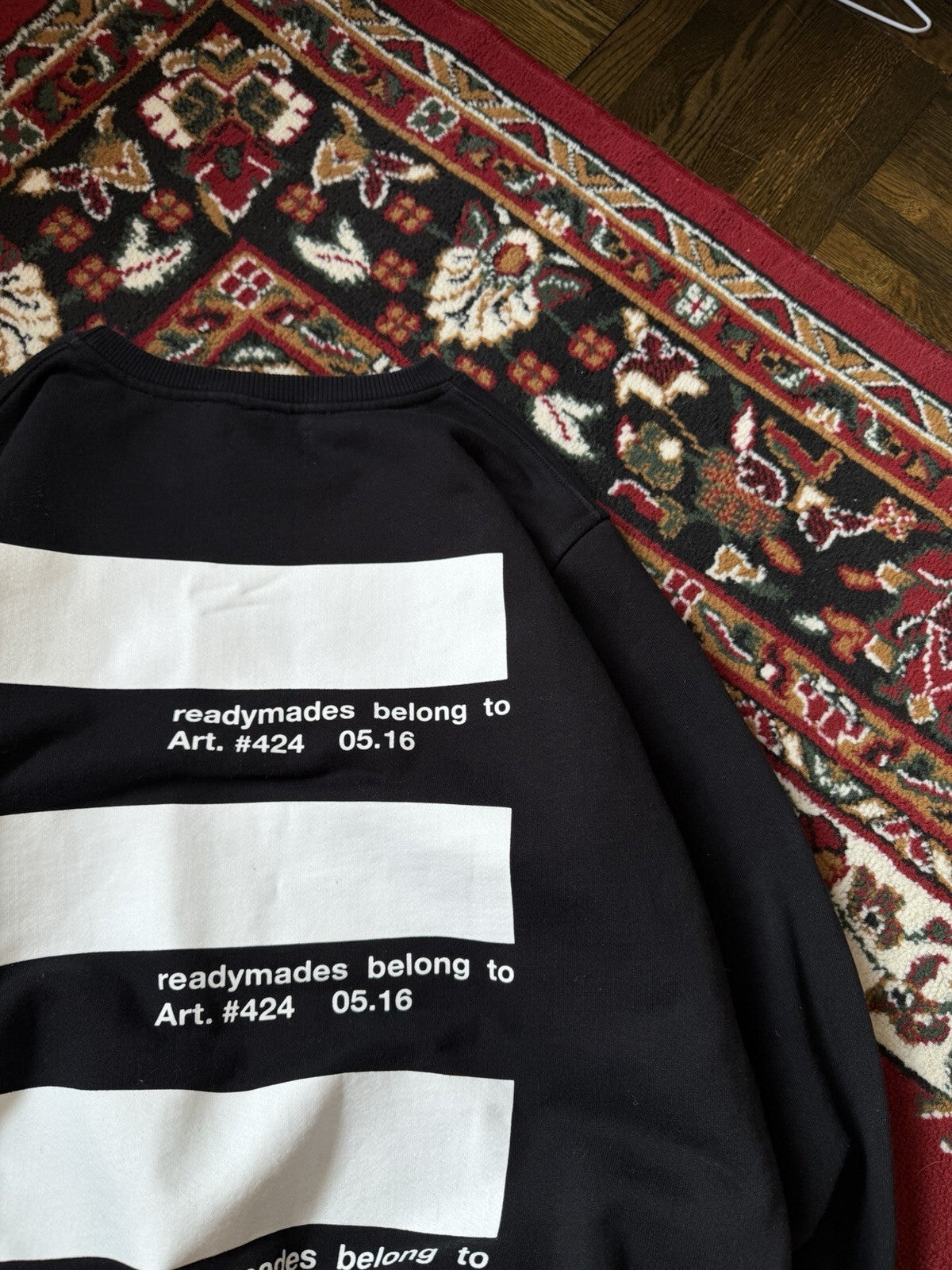 424 Armes Readymades Belong To Sweatshirt Crewneck Size Large