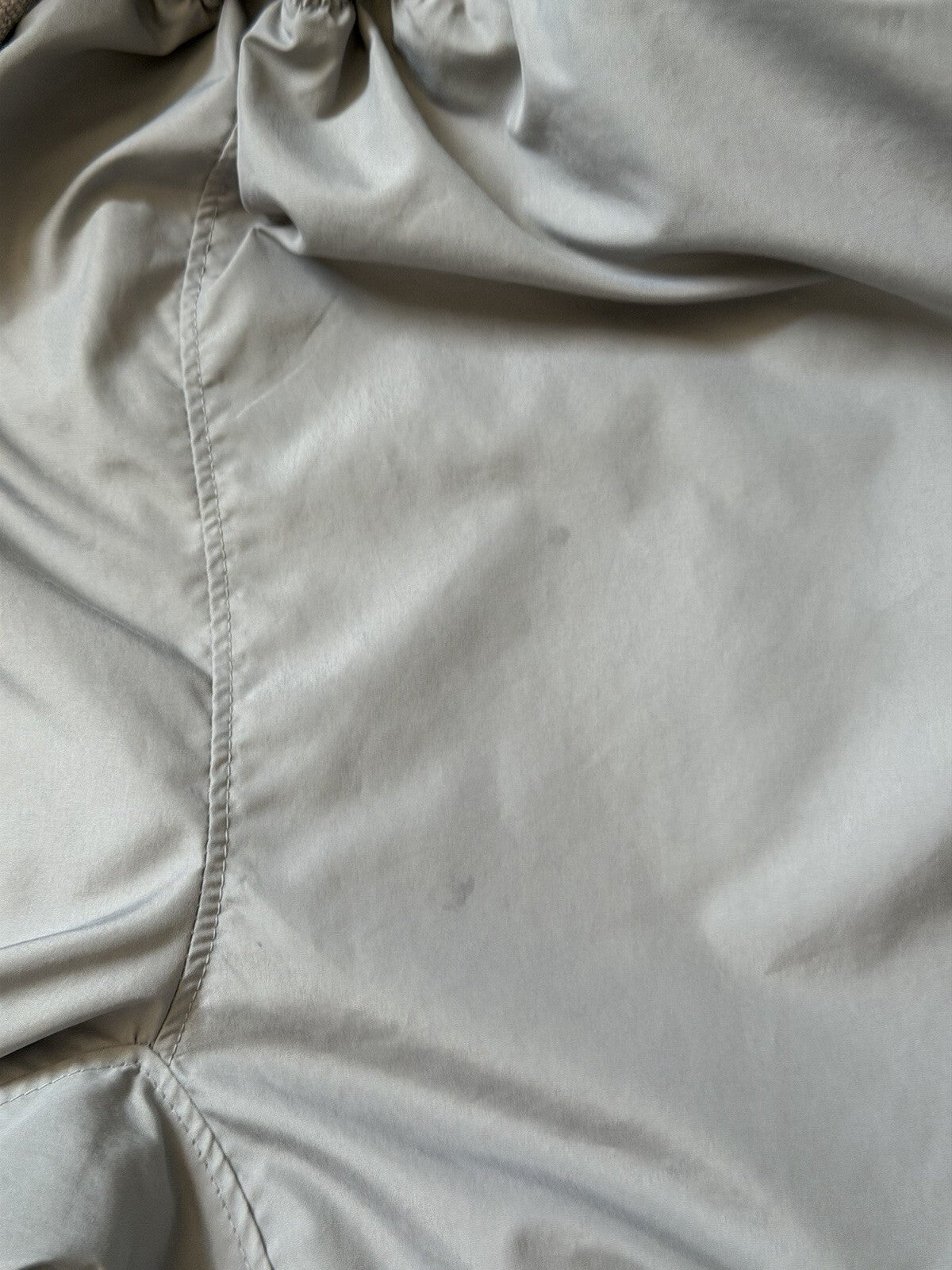 Y2K Nike Baggy Vintage Nylon Pants Gray Size L