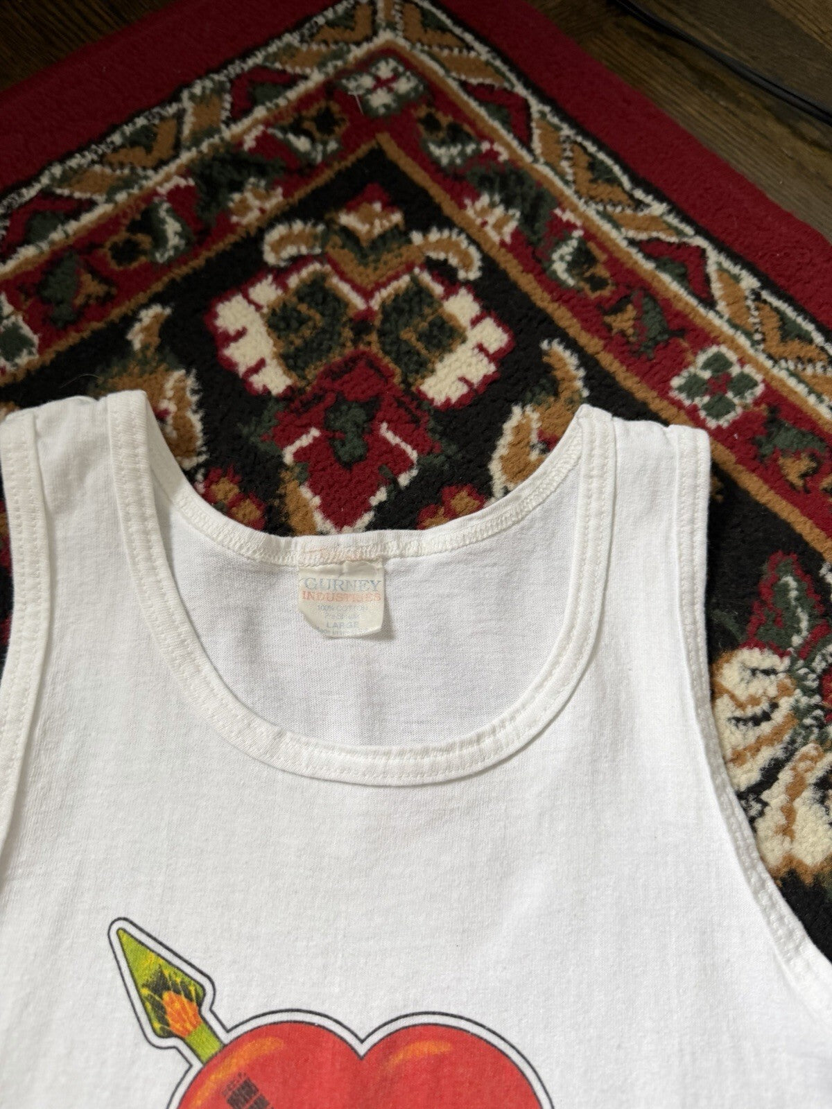 Vintage 70s Tom Petty and The Heartbreakers L 1976 Tour Tee Tank Top