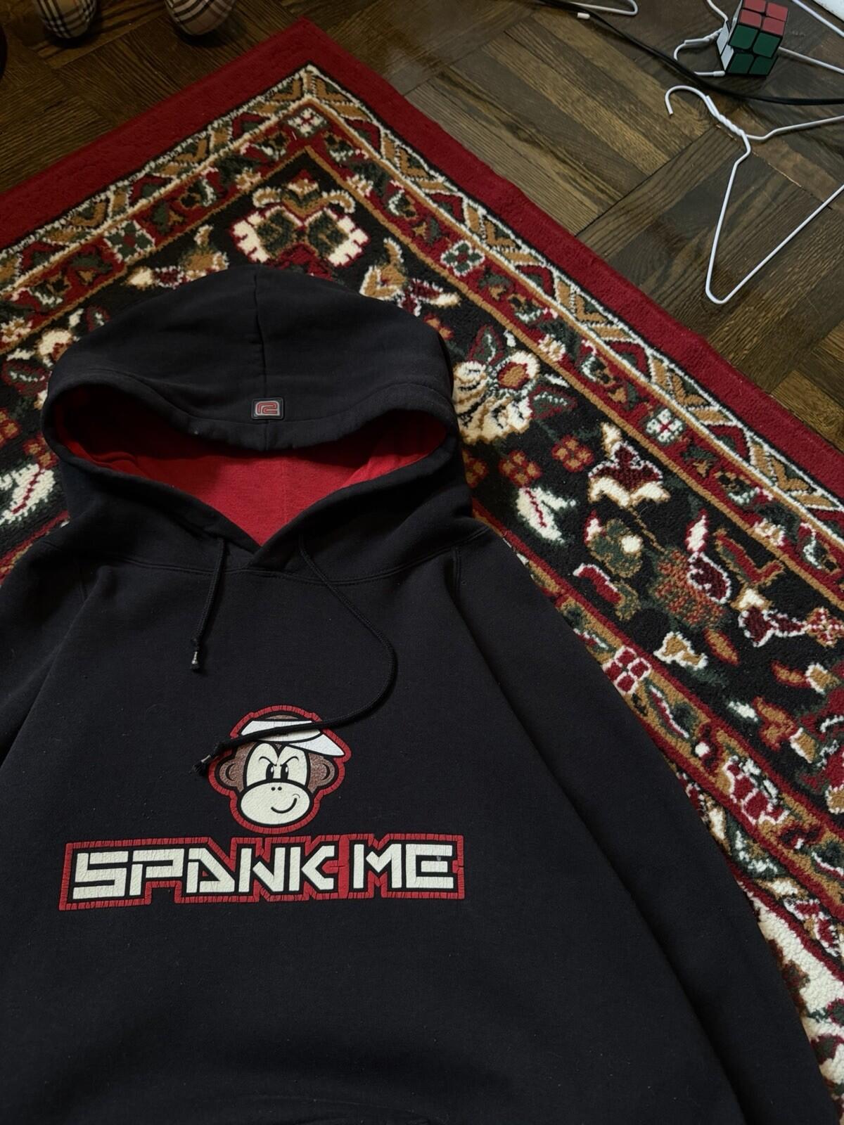 Y2K Randy Rivers Skateboarding "Spank Me " Monkey Vintage Hoodie 90s