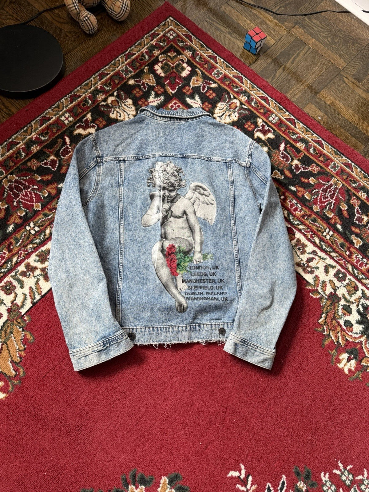 Limited Release H&M Young Thug 2018 Eurpoean Tour Cherub Denim Jacket Medium