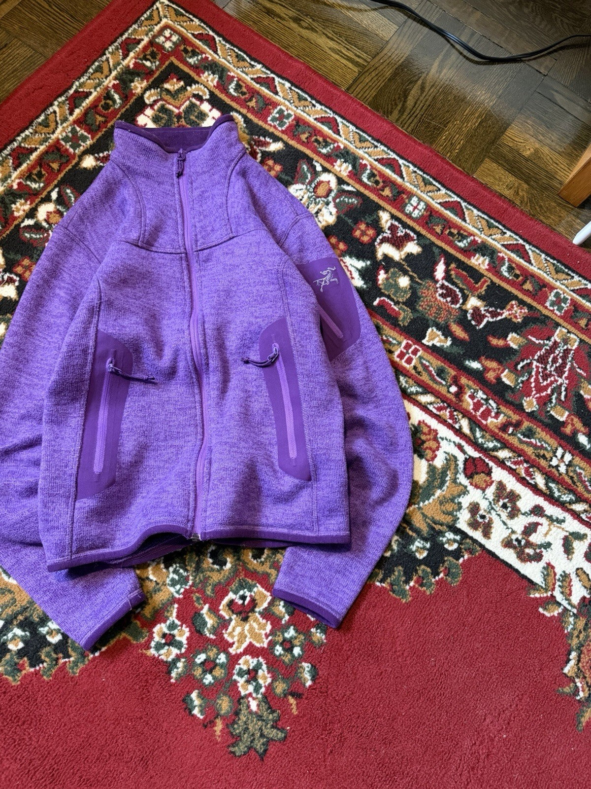 Arctery Polartec Women's Covert Fleece Cardigan Full Zip Ladies Jacket Size S