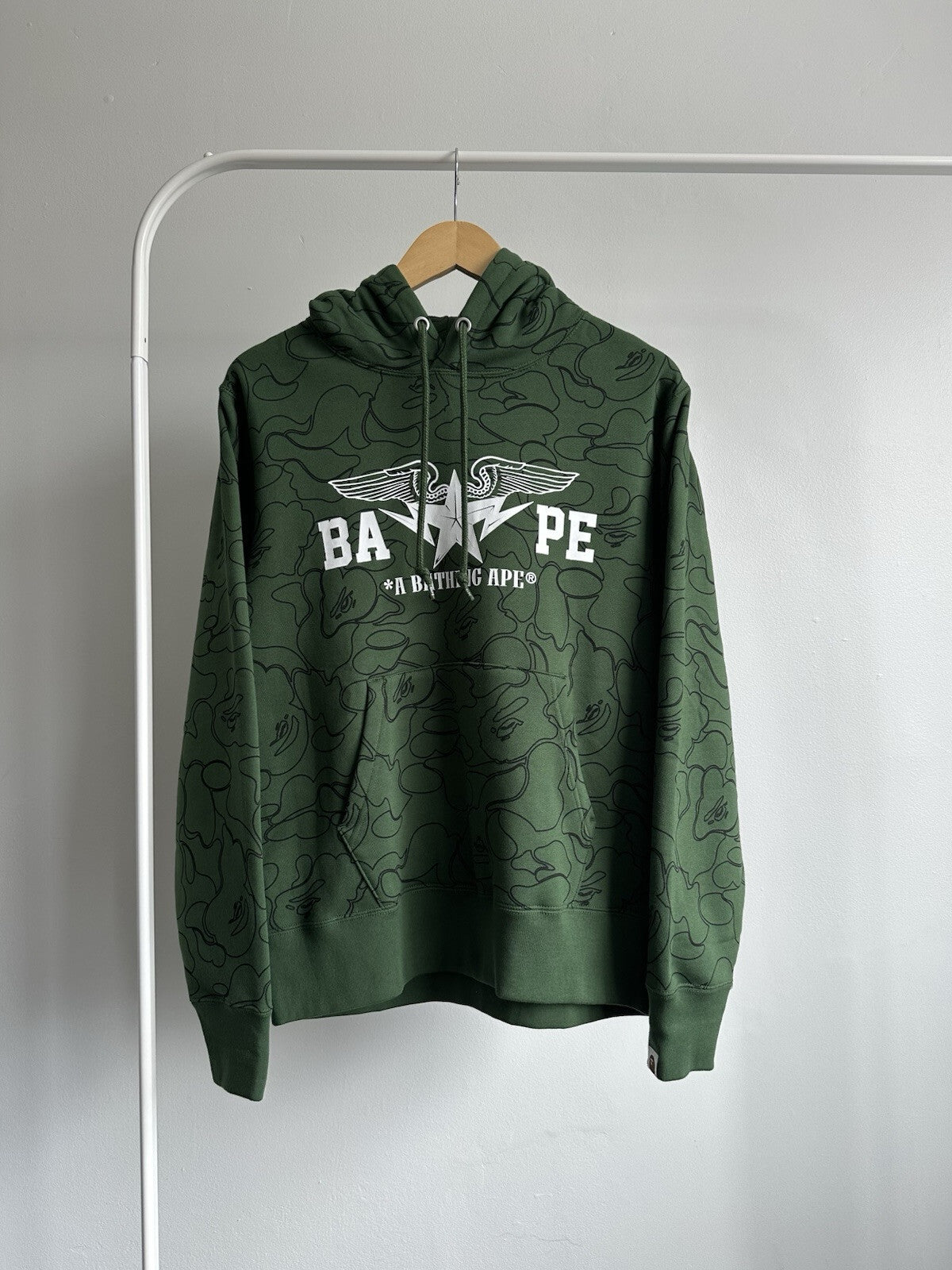 NWT Bape A Bathing Ape Happy New Year Military Bag 2023 Hoodie