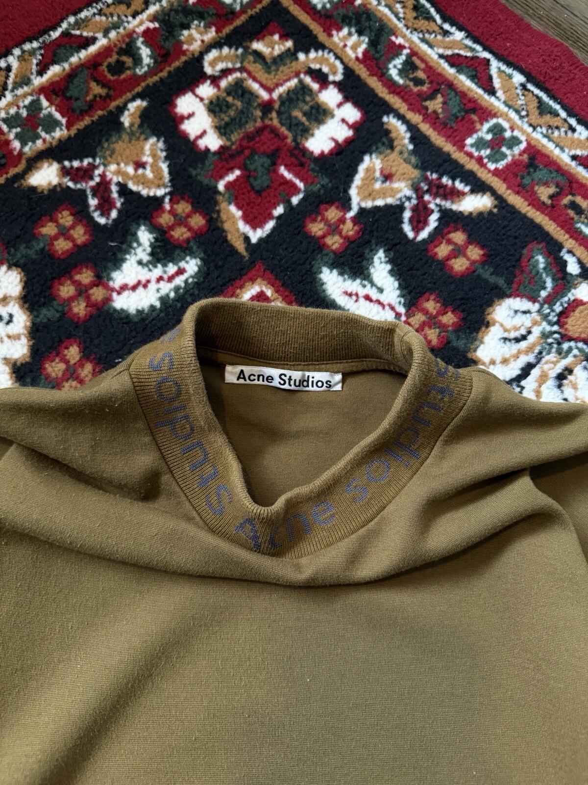 Acne Studios Navid S/S T-Shirt Brown Size Small
