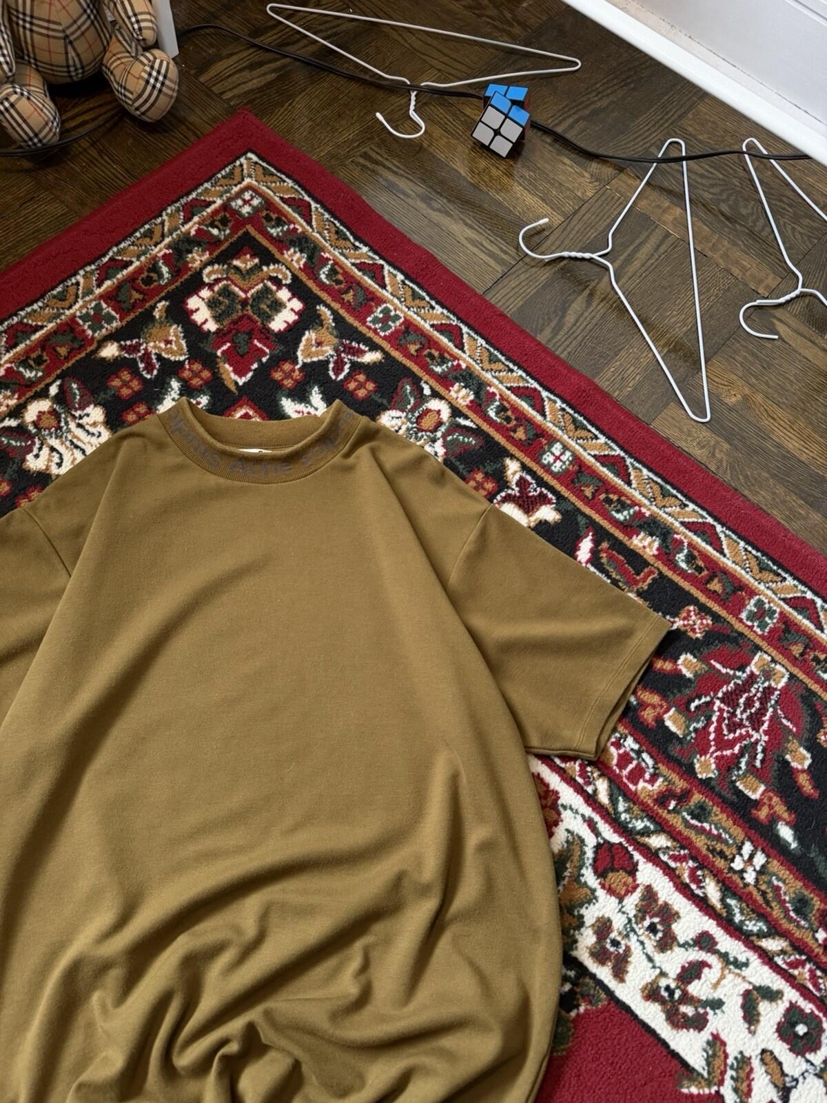 Acne Studios Navid S/S T-Shirt Brown Size Small