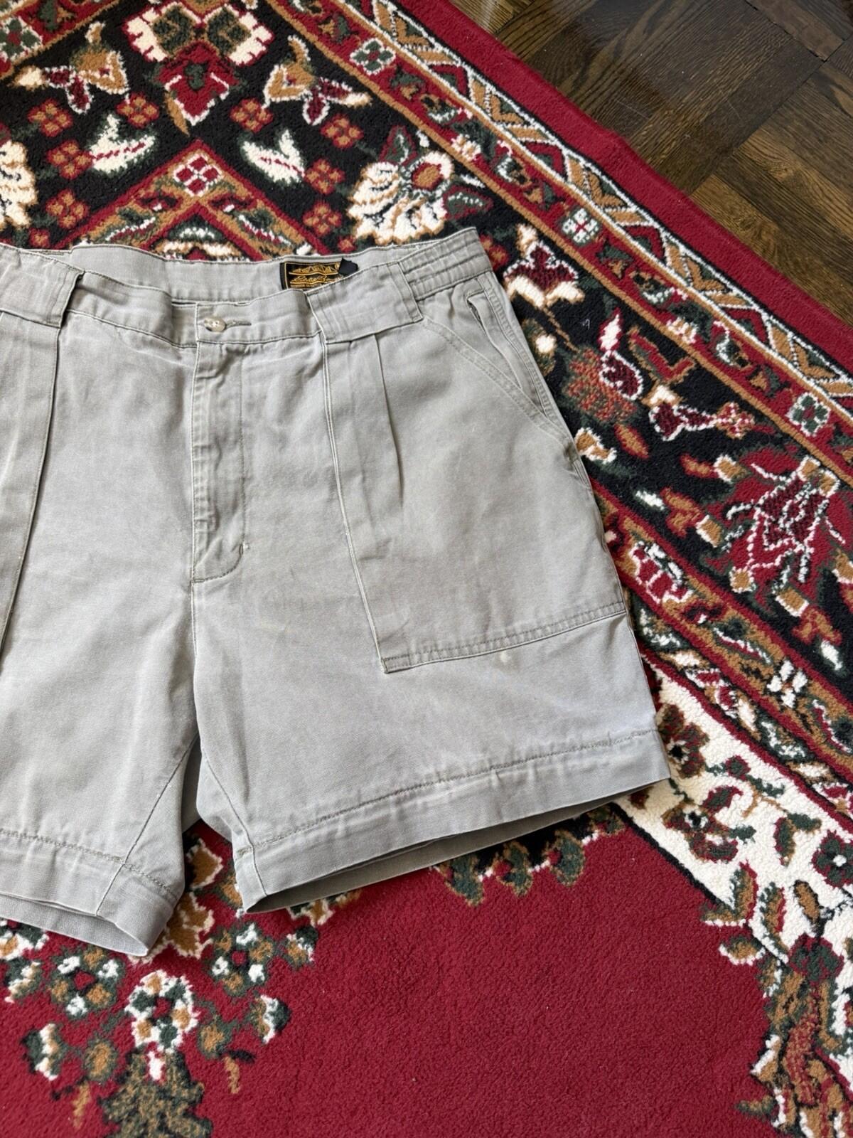 90s Eddie Bauer Vintage Convertible Zip Off Pants Men's 34/32 Hunting Hiking