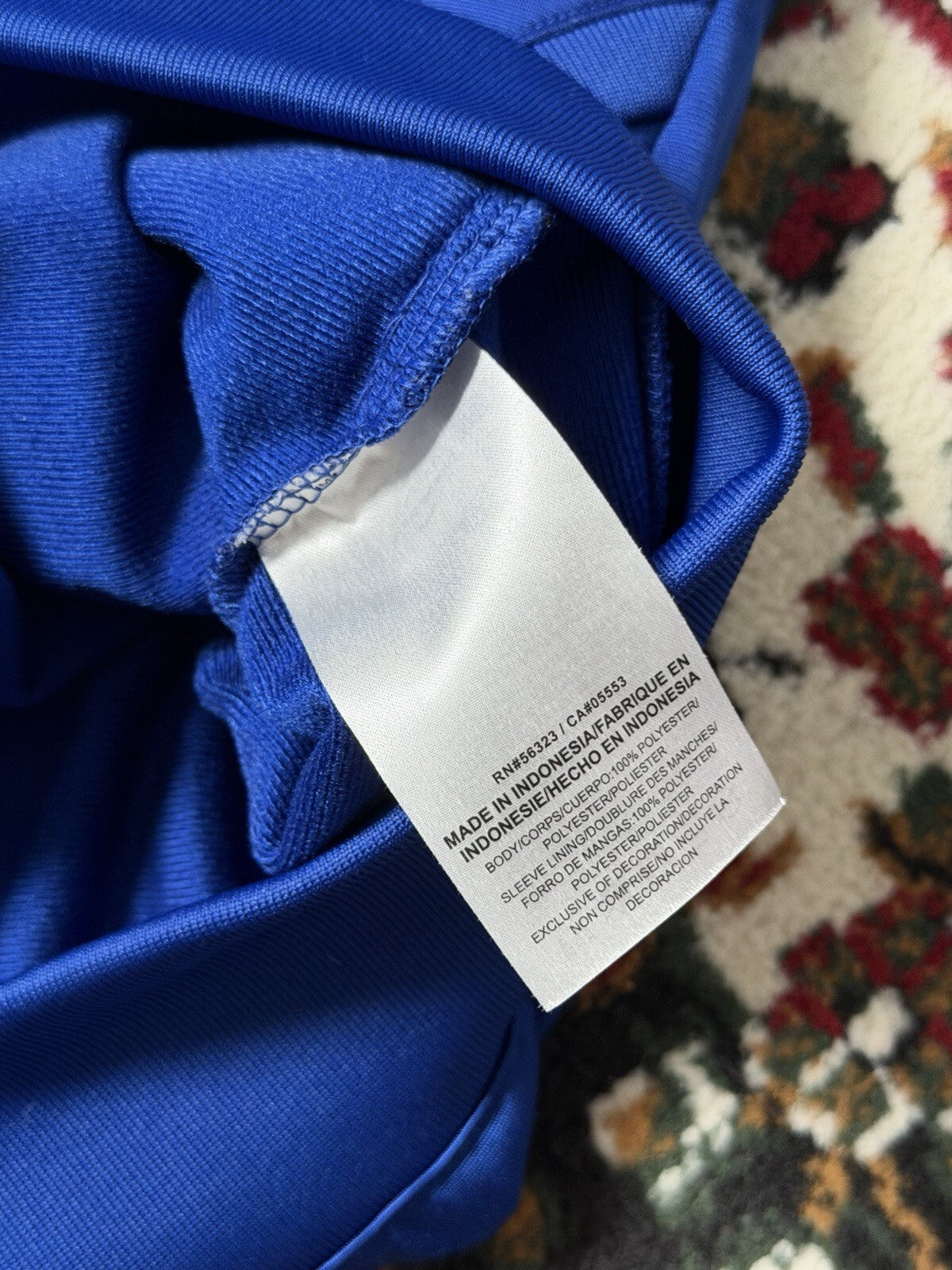 Nike x Toronto Blue Jays Track Jacket Women’s M Blue Gray MLB Full Zip