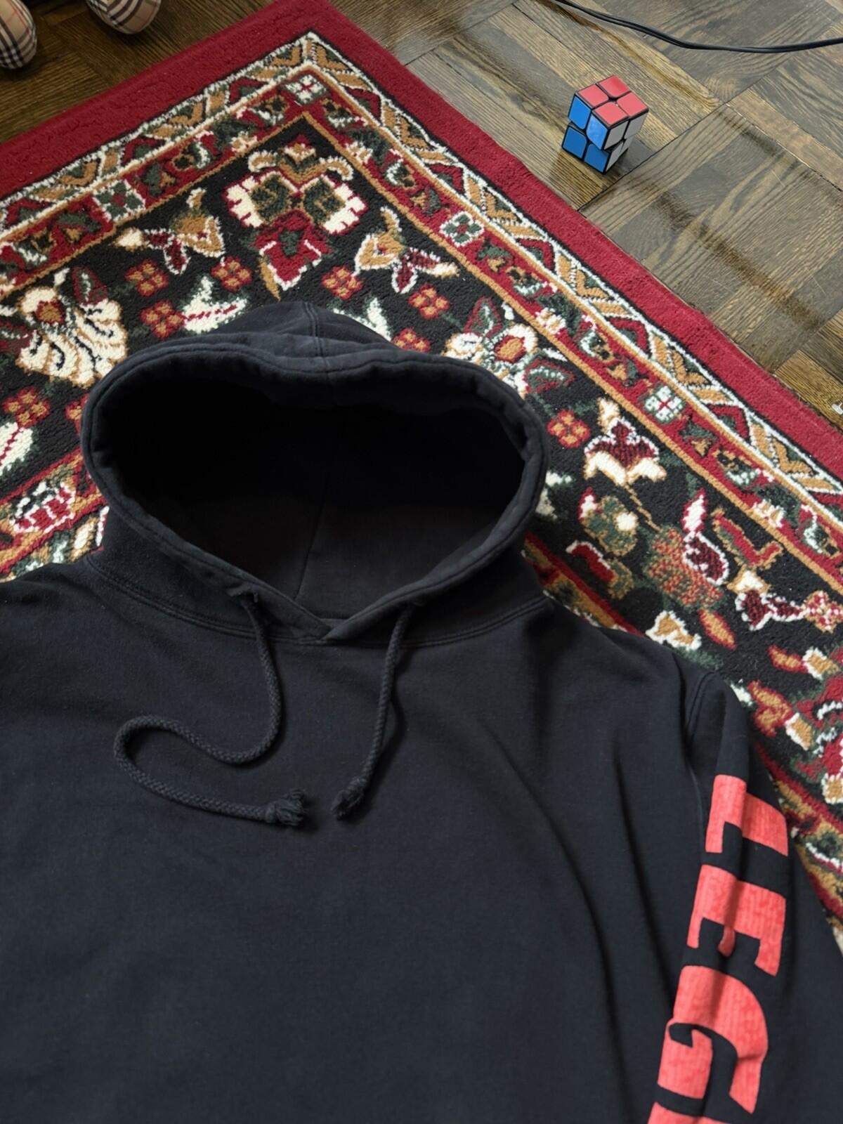 XO The Weeknd Legend Pullover Hoodie Black Unisex M Y2K
