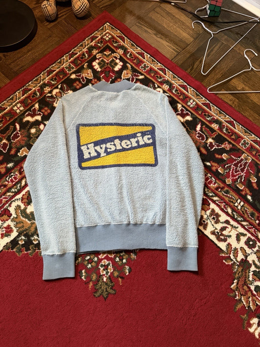 00s Hysteric Glamour Terry Varsity Track Jacket Full Zip Sweater