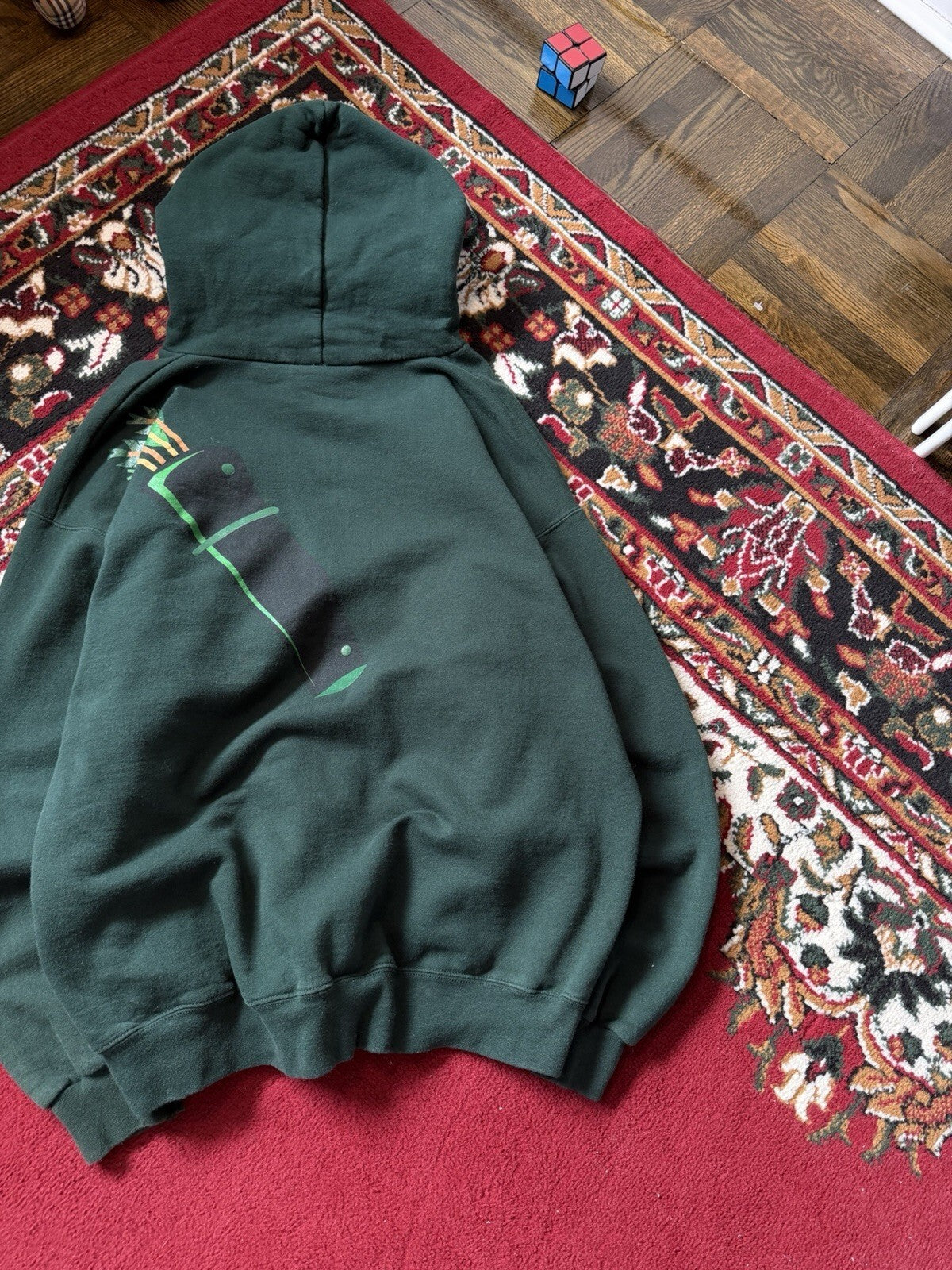 DC Comics Green Arrow Hoodie Full Zipper Vintage M (38-40)