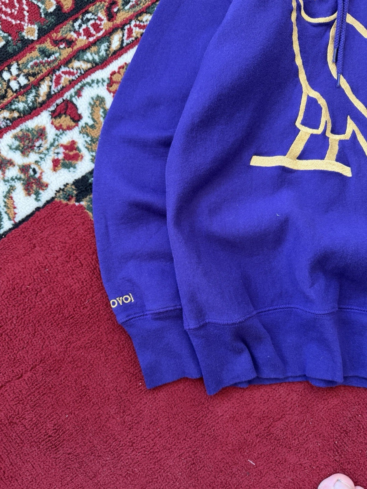 Octobers Very Own OG Purple & Gold Owl Hoodie Drake OVO READ DESCRIPTION