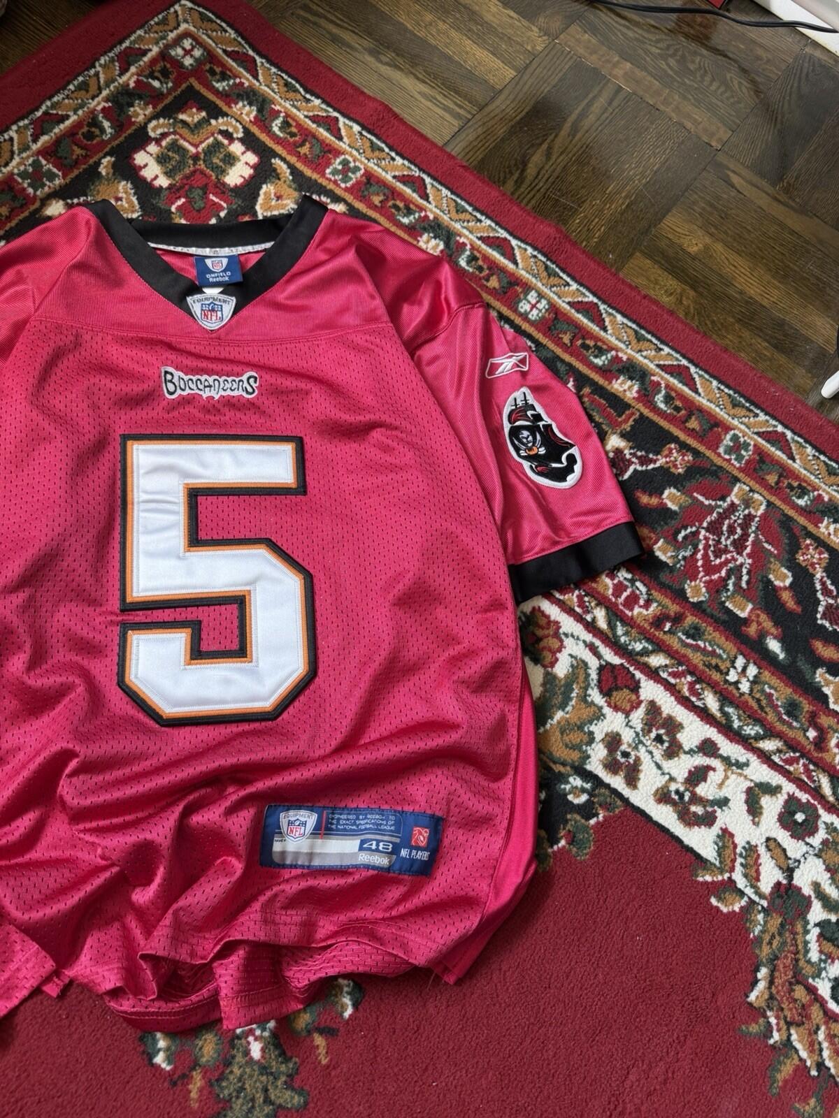 Josh Freeman Tampa Bay Buccaneers Reebok Jersey Size 48