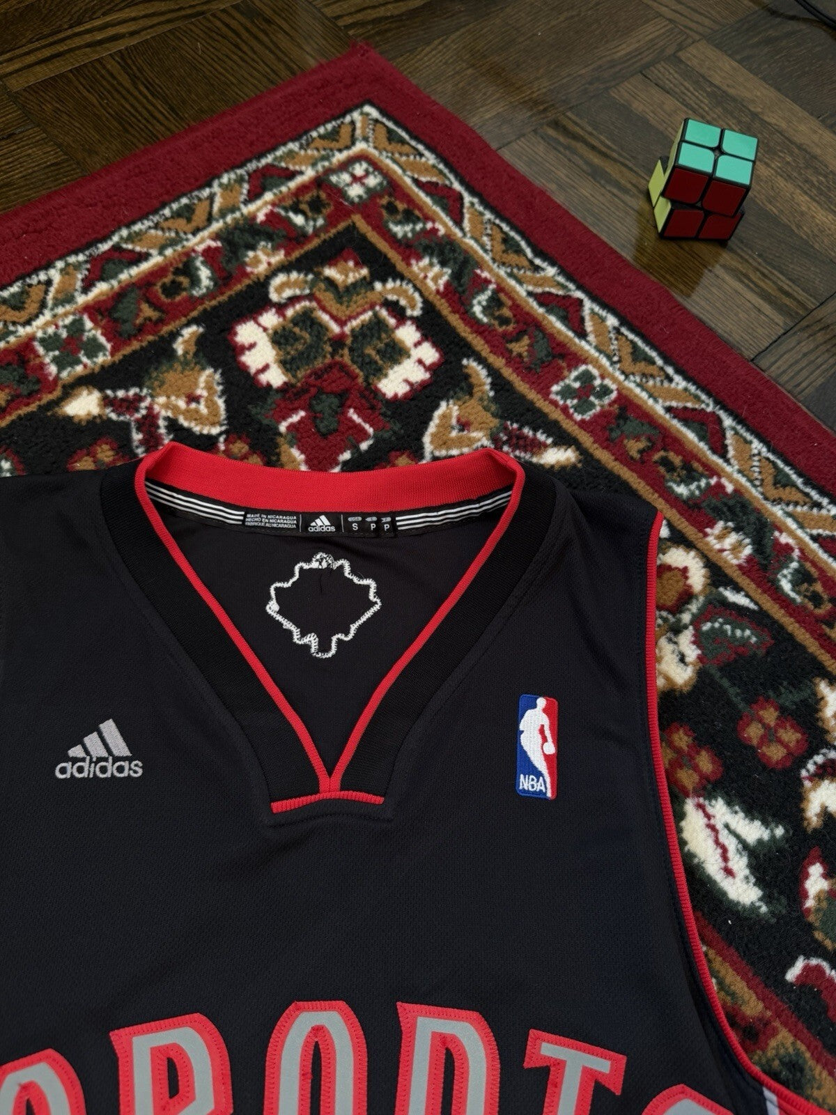 Jonas Valanciunas Signed Autograph Toronto Raptors Jersey NBA Canada Nuggets