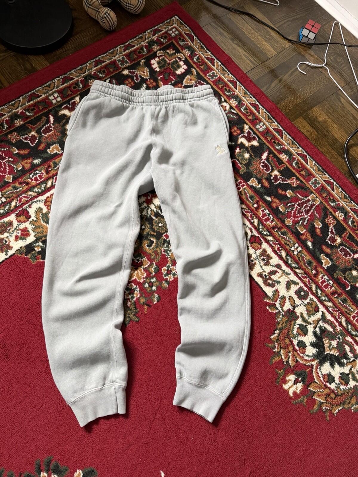 OVO October's Very Own Garment Dye Sweatpants Light Green Color Mens M Drake