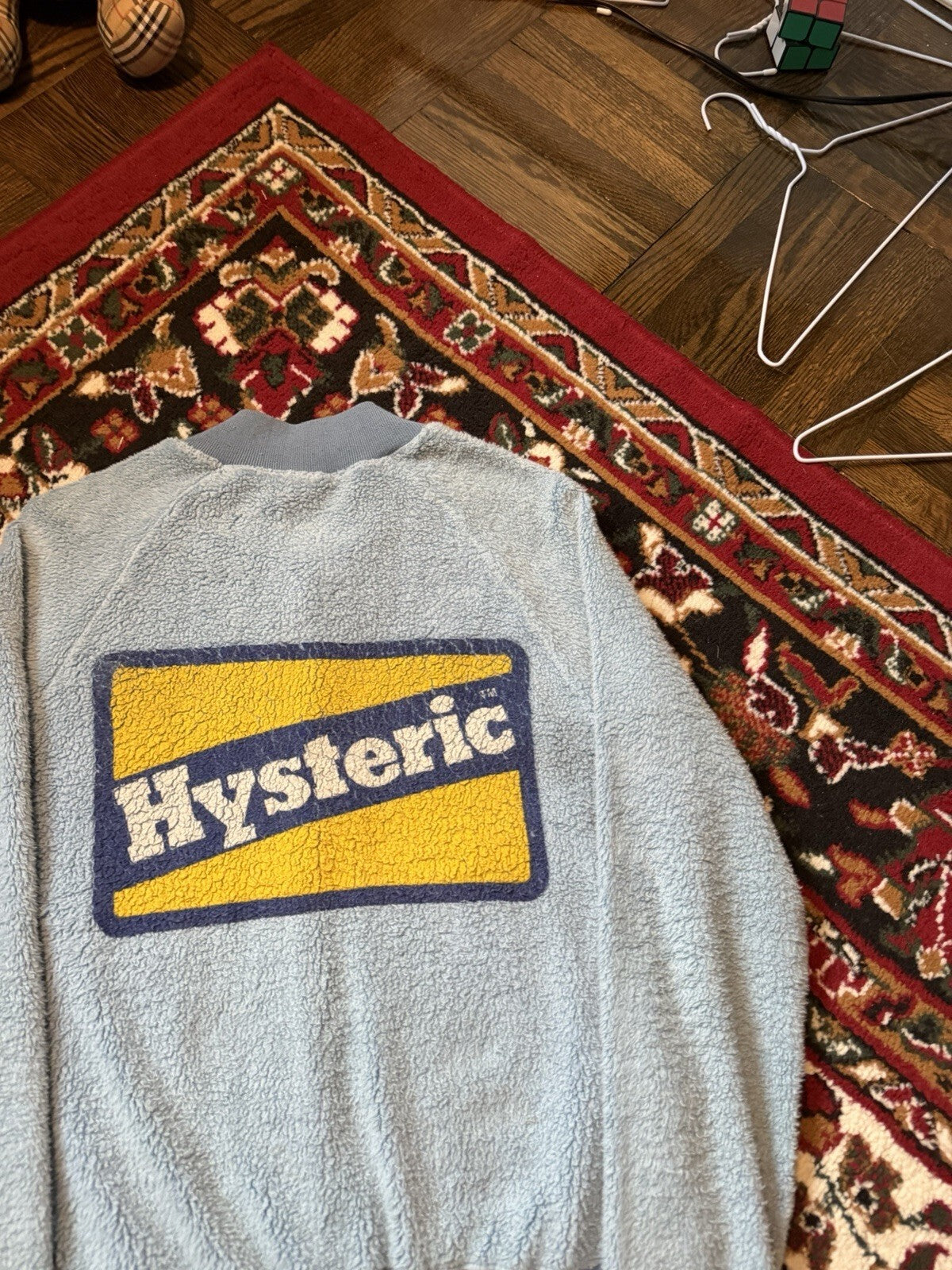 00s Hysteric Glamour Terry Varsity Track Jacket Full Zip Sweater