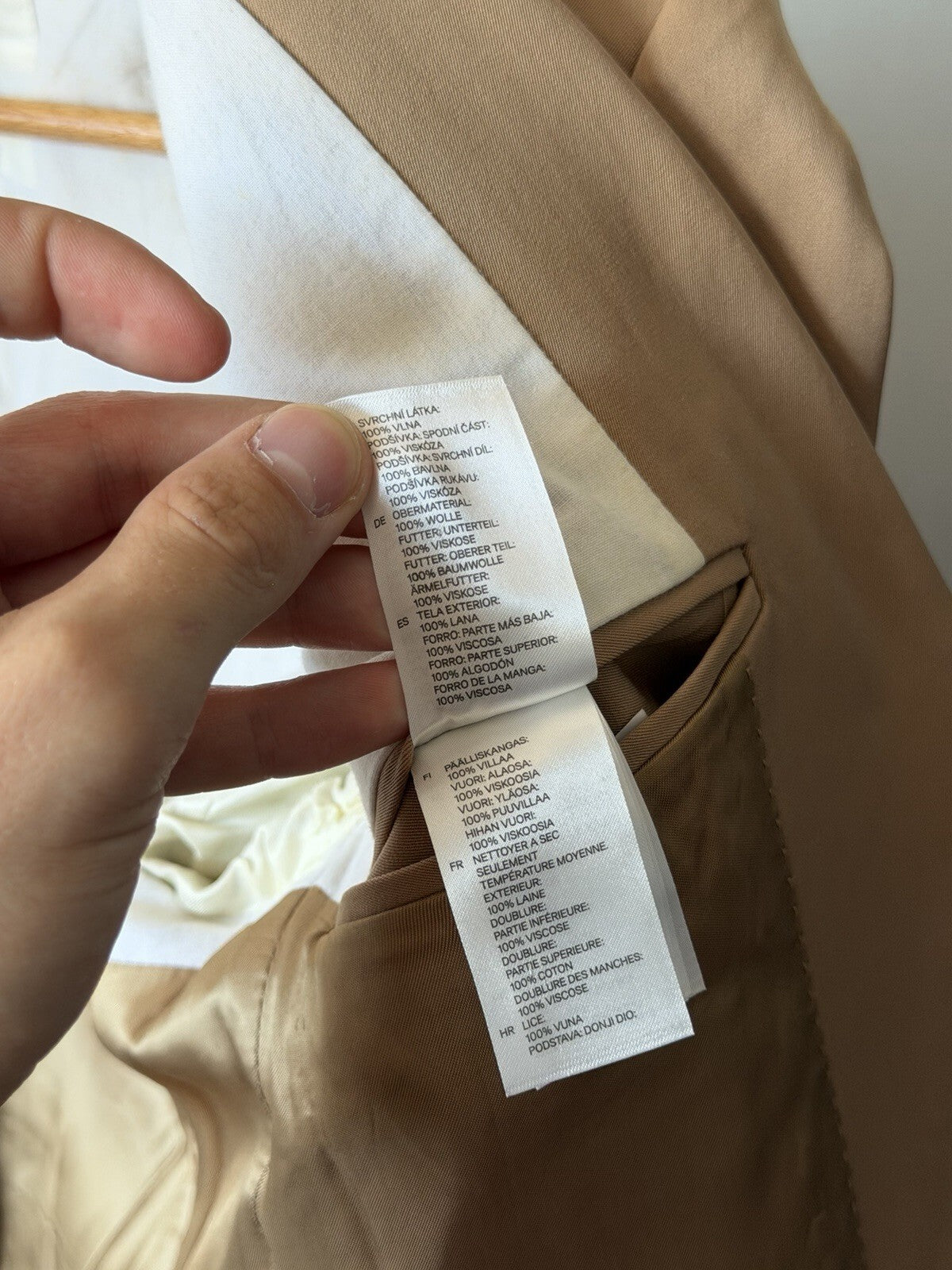 MAISON MARTIN MARGIELA  x Hm One Button Blazer Jacket  US Size 38US/ 48 IT