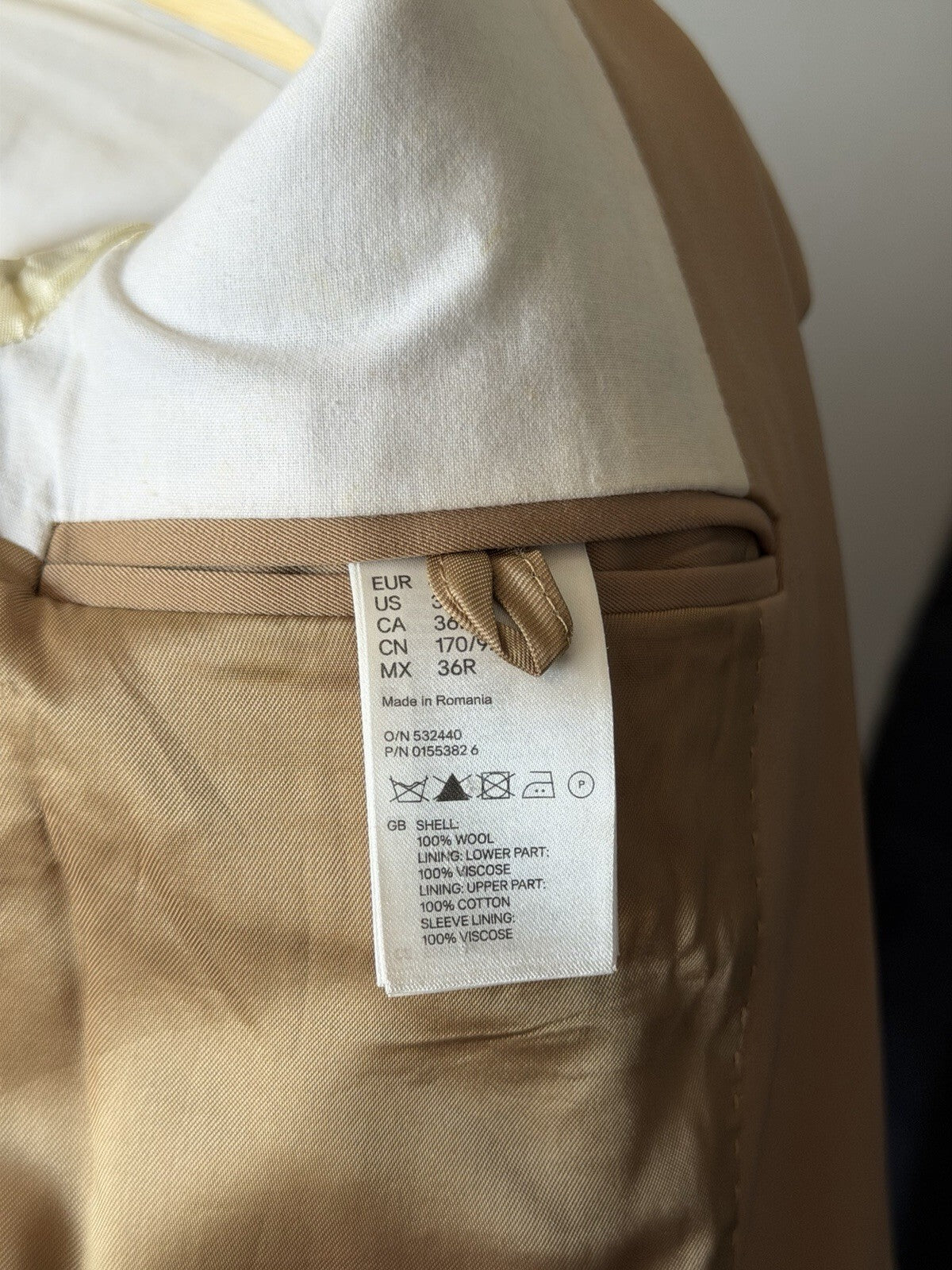 MAISON MARTIN MARGIELA  x Hm One Button Blazer Jacket  US Size 38US/ 48 IT