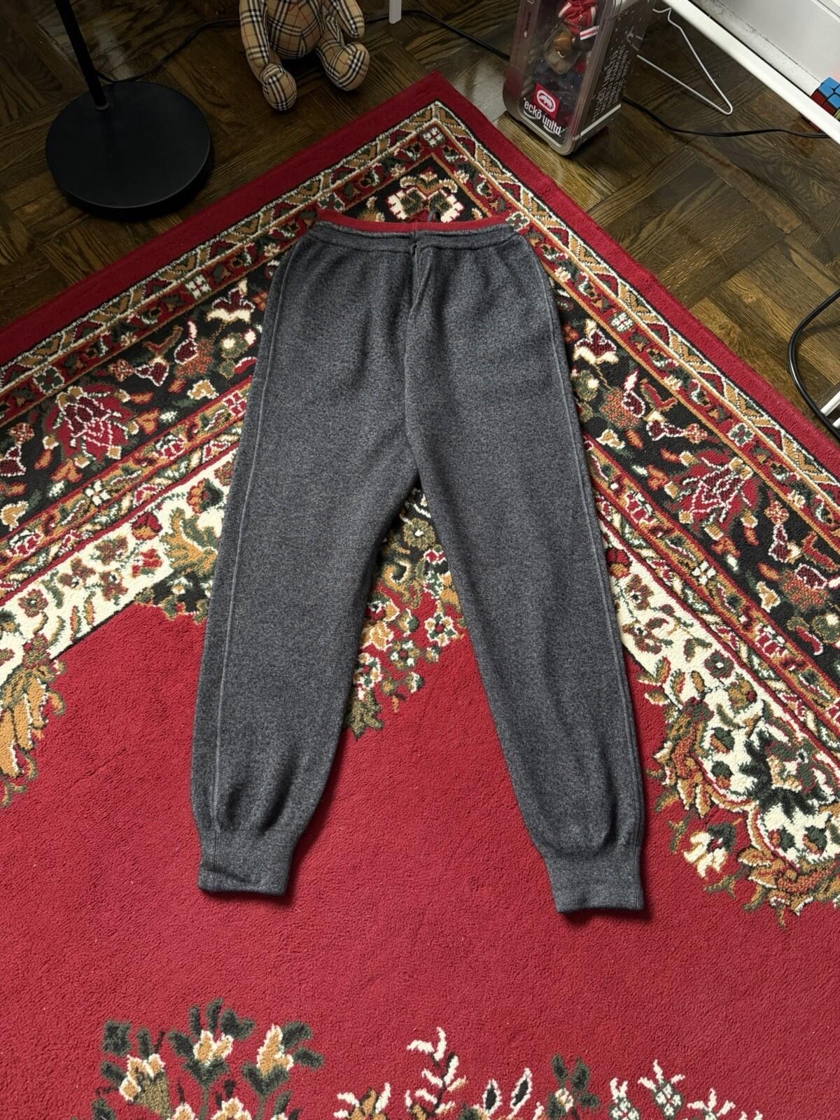 Loro Piana Cashmere Wool Gray Sweatapants Pants