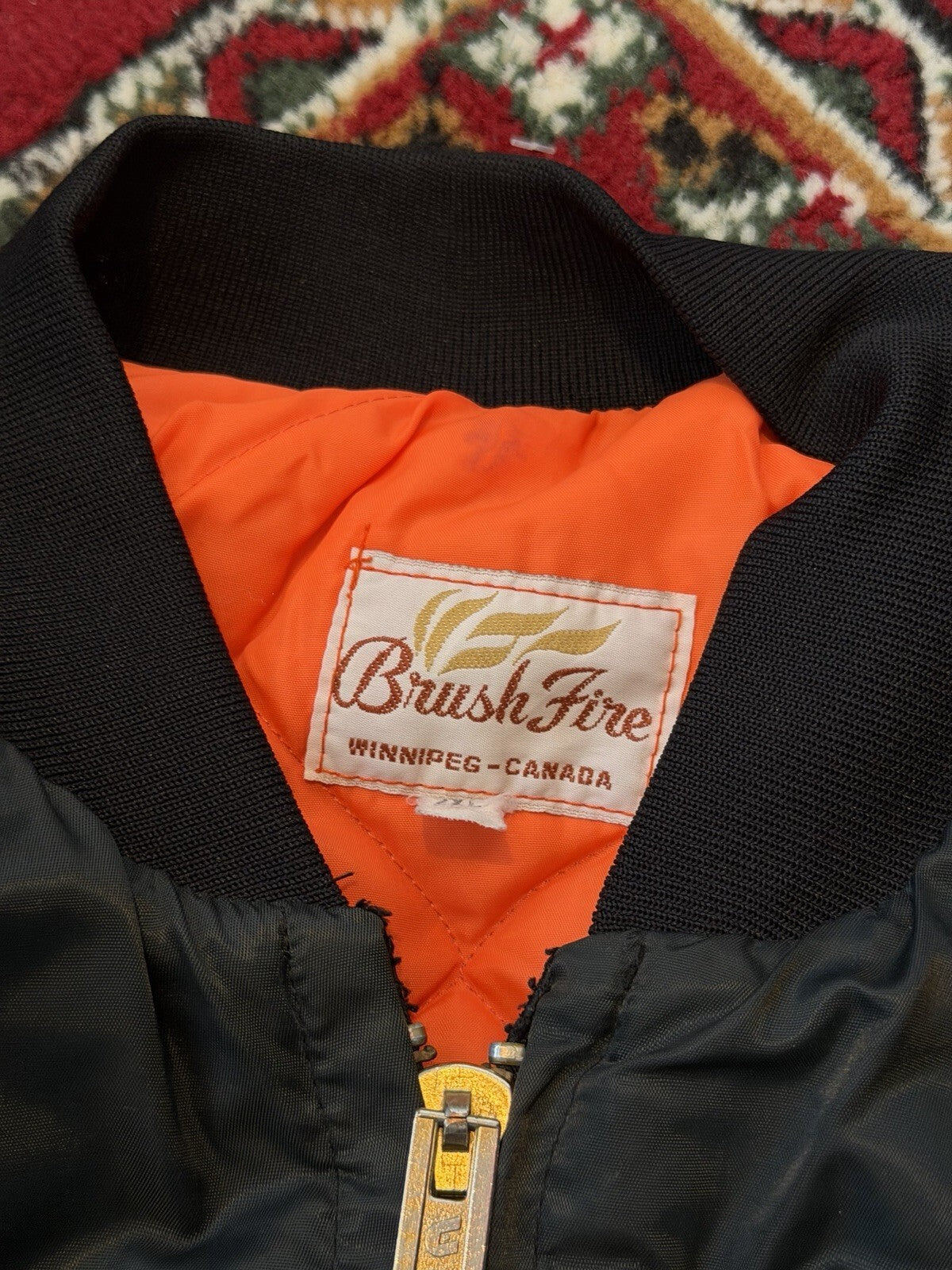Vintage Military MA1 Bomber Jacket Men’s Size XXL Ideal Reversible