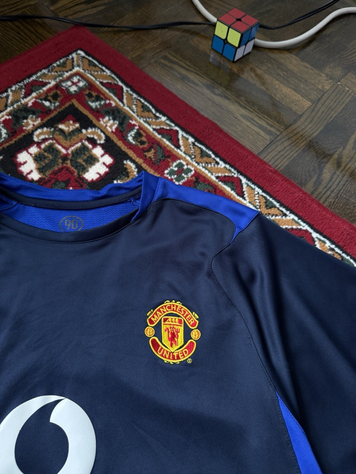 Manchester United 2004/2005 Training Pre-Match Football Soccer Shirt Jersey Nike
