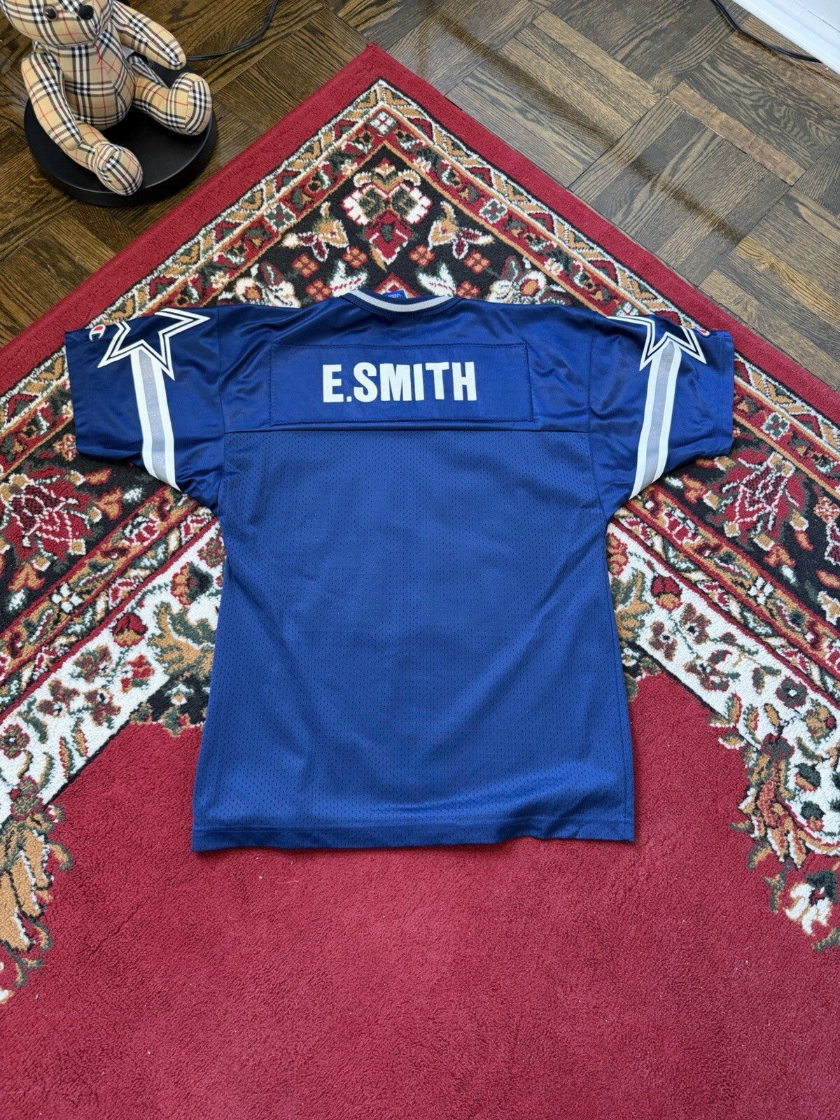 Vintage Champion NFL Dallas Cowboys Jersey E Smith #22