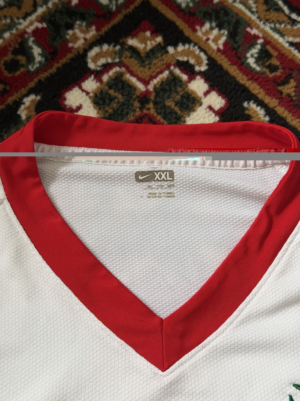 Vintage Portugal Jersey 2008 - 2010 Away Football Shirt Nike 259181-105 Mens XXL