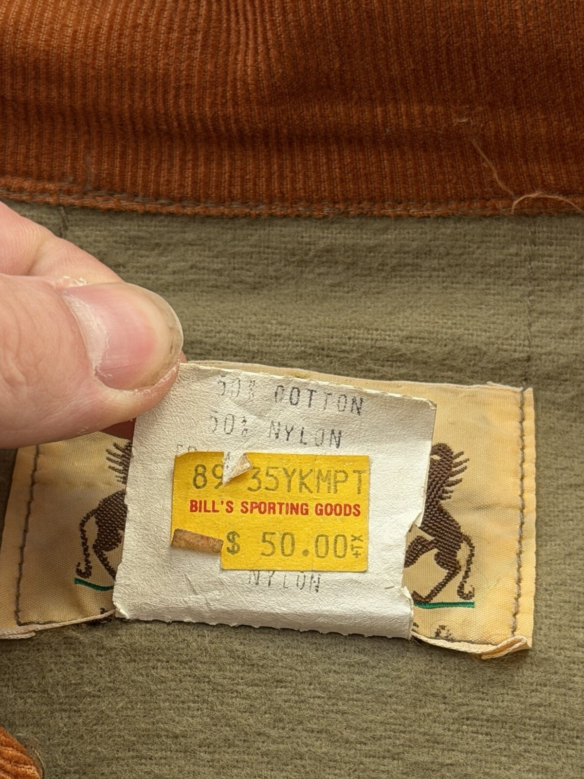 Vintage Ideal 1977 Fishing Jacket Outdoor Hunting Large Made In USA 70s 80s 90s