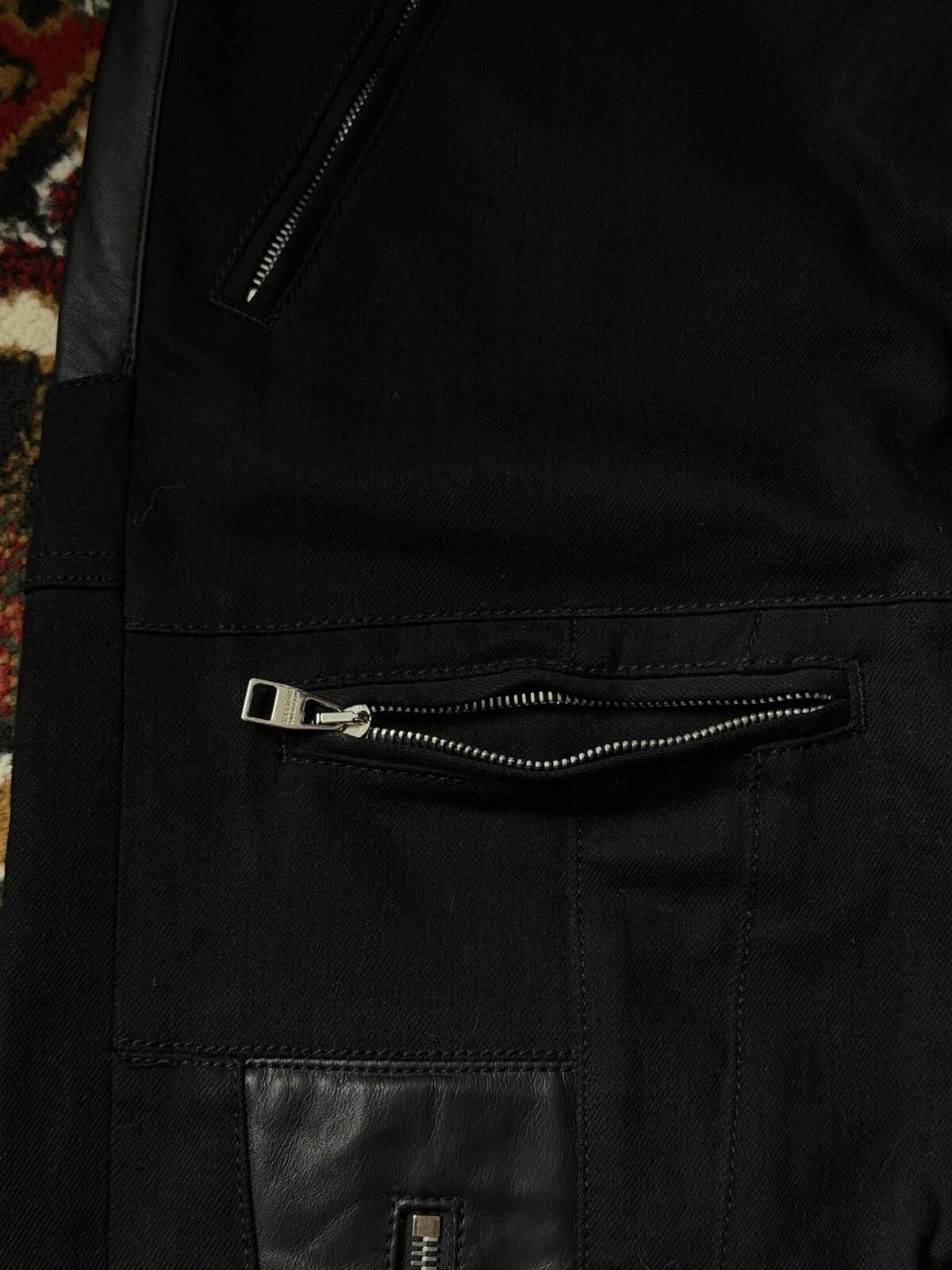 Alexander McQueen All Over Zip Black Slim Jeans - EU 52 Denim Pants