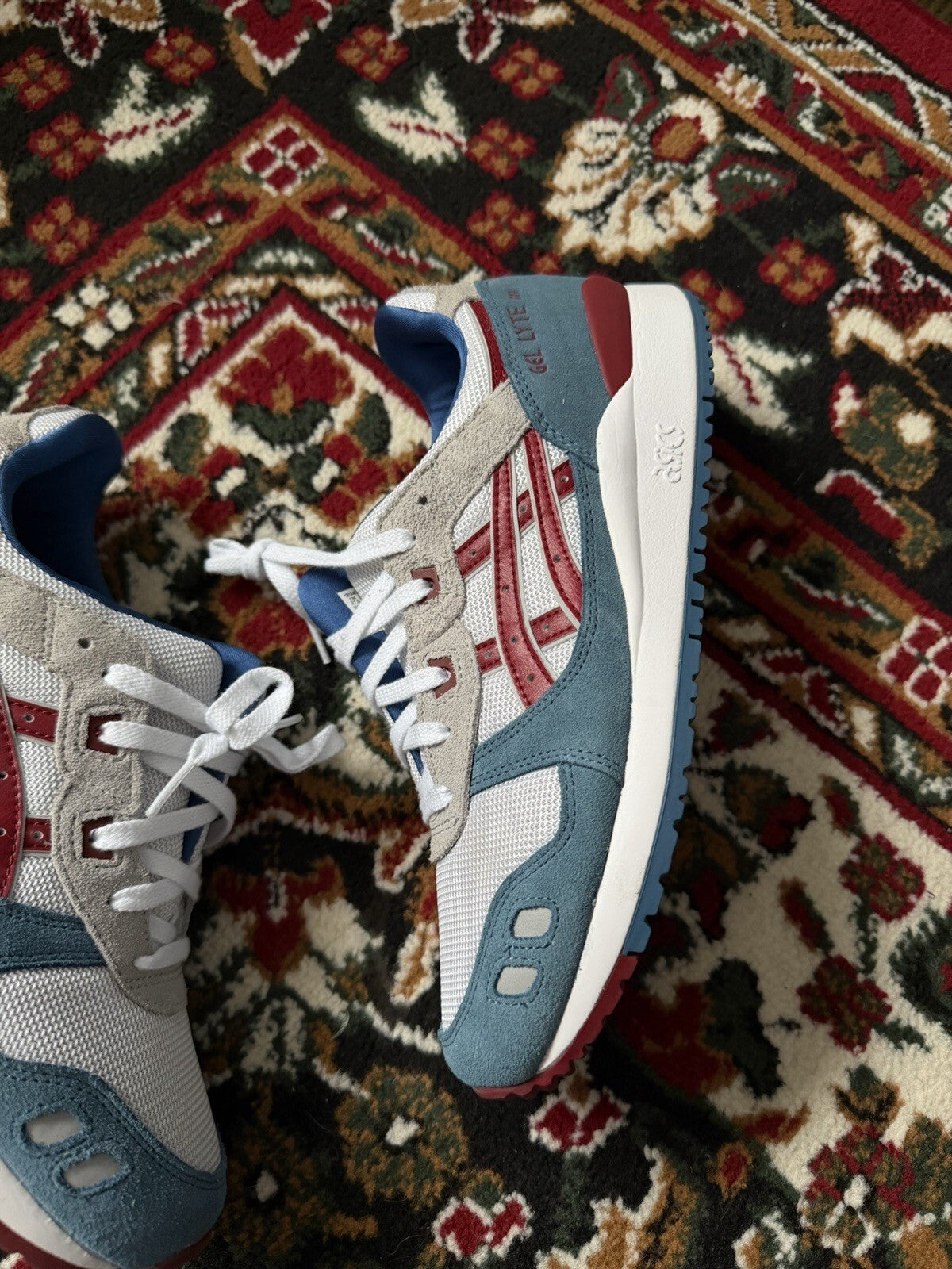 Asics Gel Lyte 3 III OG (Azure / Beet Juice) 1201A482-400 Mens Size 9US