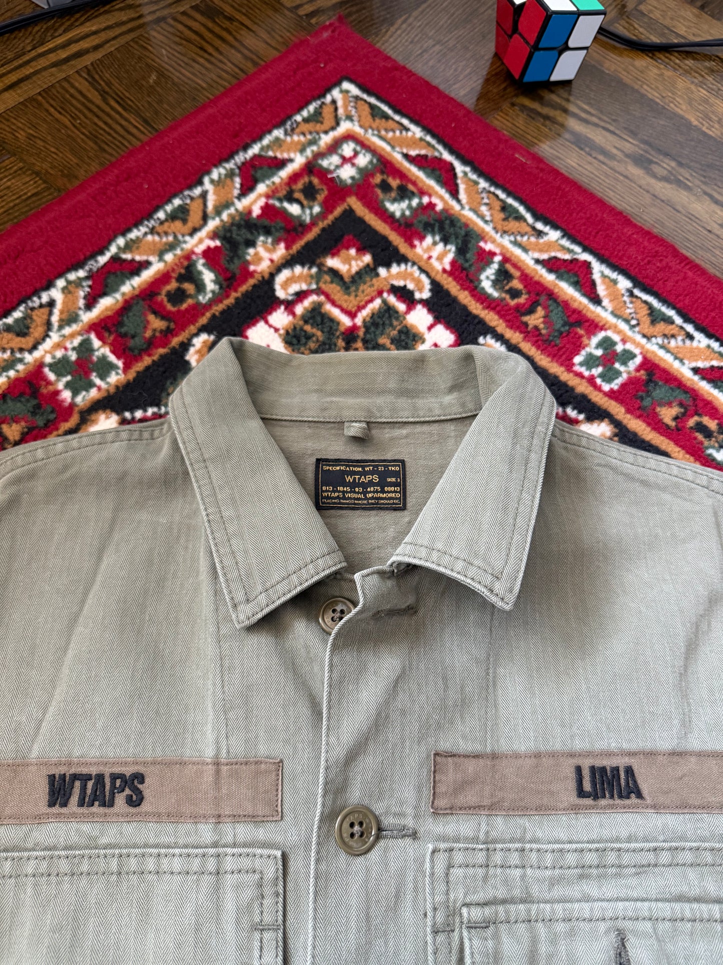 Wtaps Buds Lima Green Fiel Jacket Made in Japan