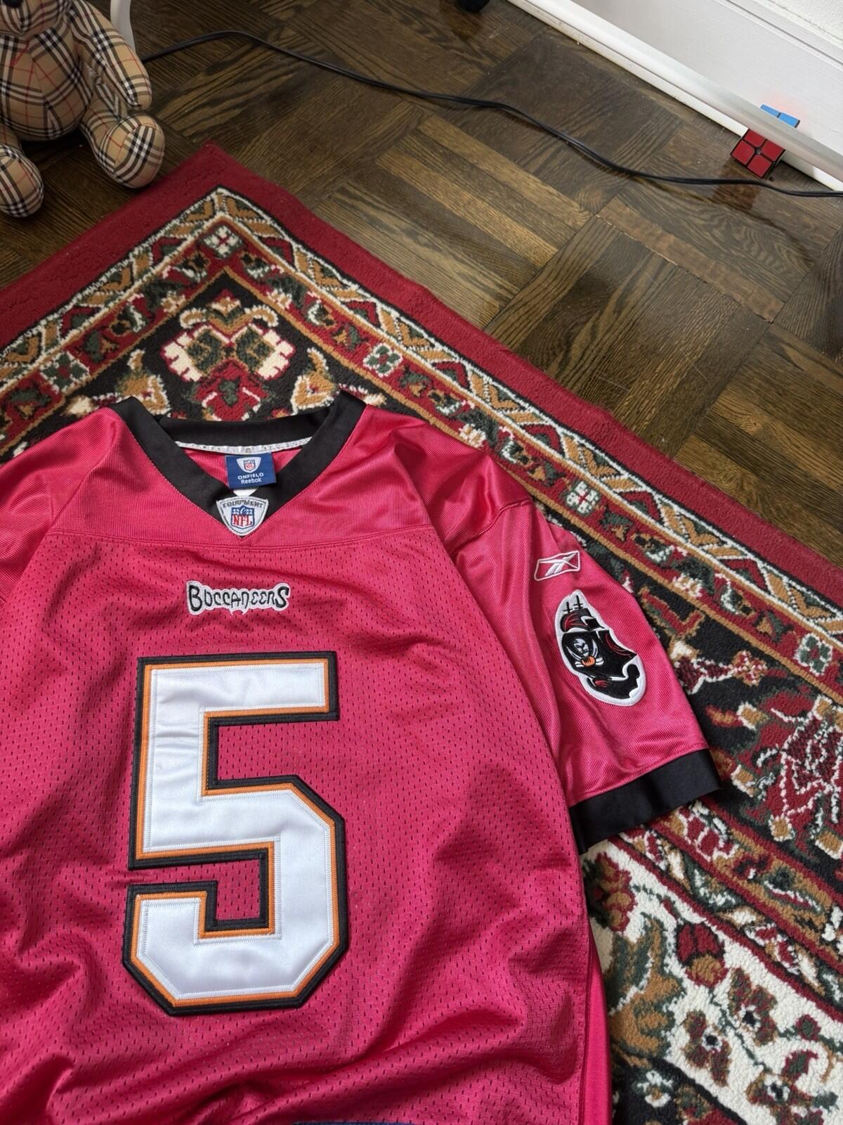 Josh Freeman Tampa Bay Buccaneers Reebok Jersey Size 48