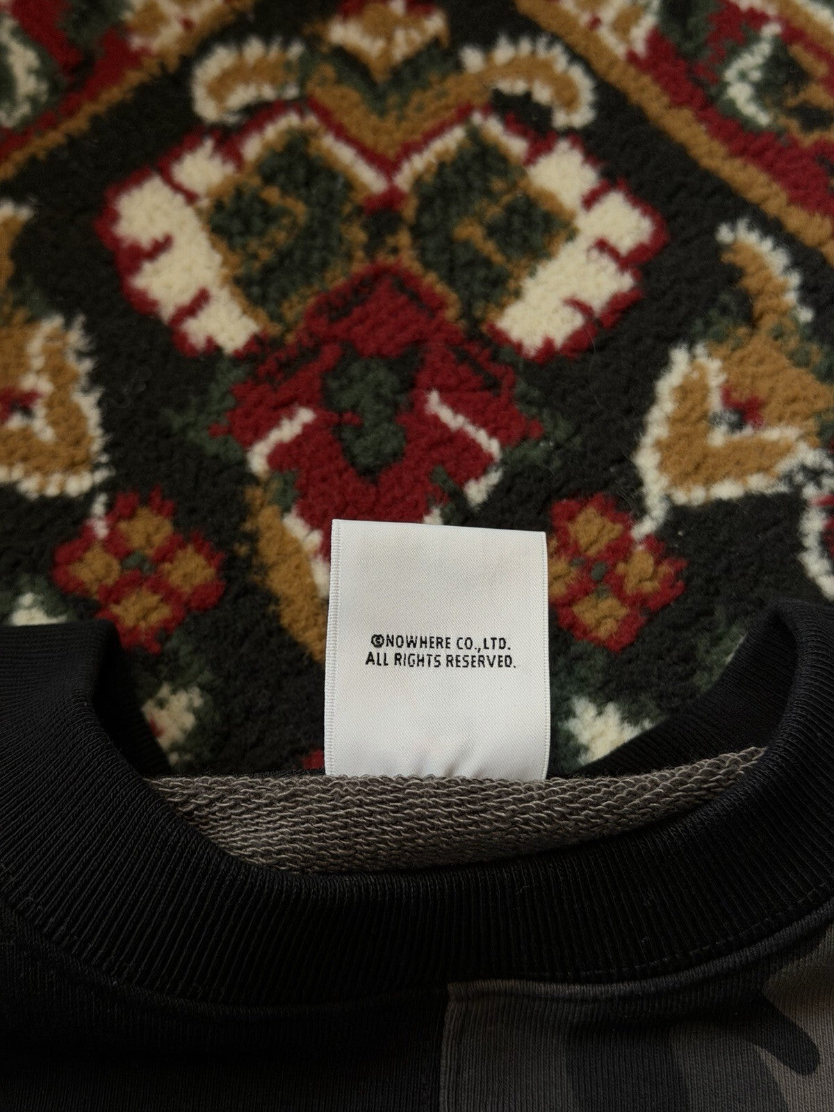 Aape By Abathing Ape Universe Camo Black Sweater Size S Sweatshirt Bape