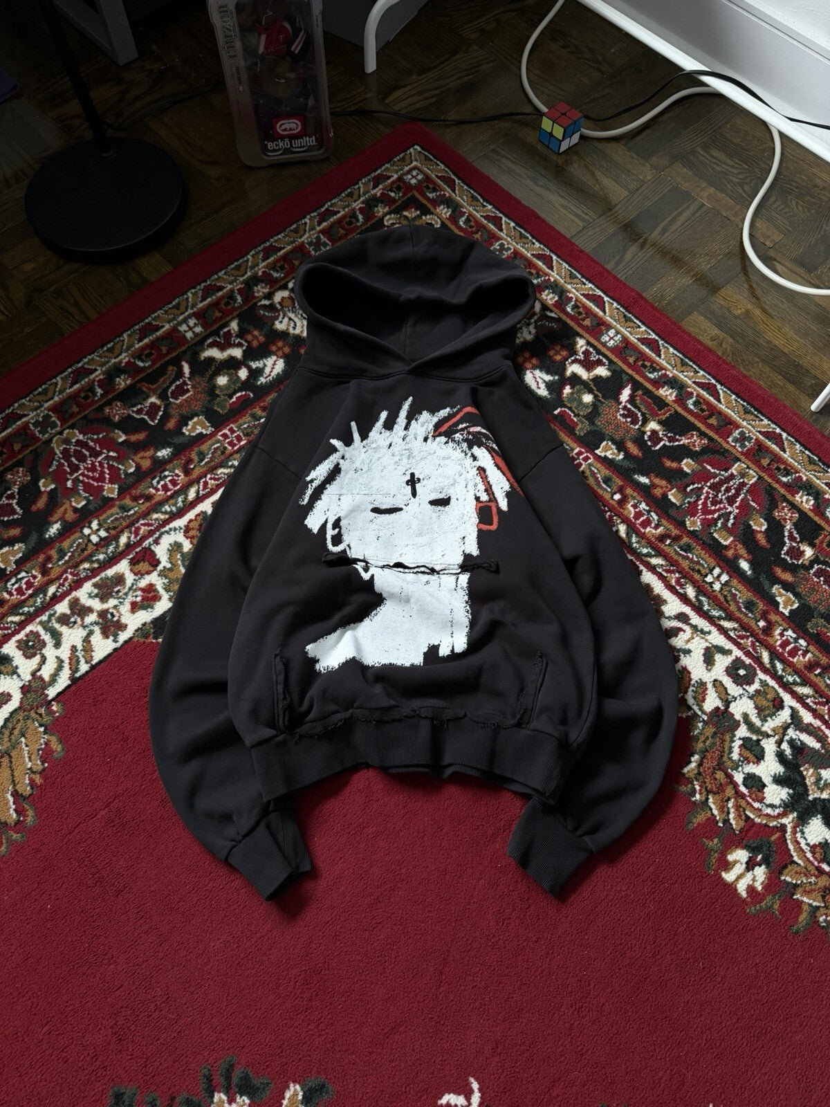 21 Savage American Dream Tour Black Hoodie Dagger Size S