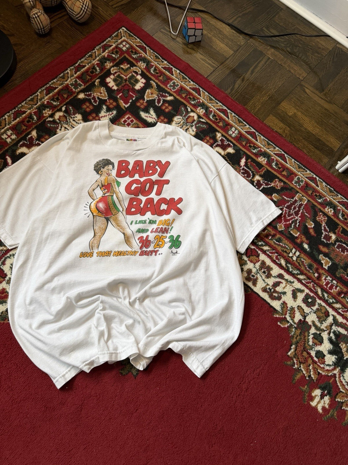 90s Sir Mix A Lot Baby Got Back Vintage Rap Tee Size XXL Band Tee