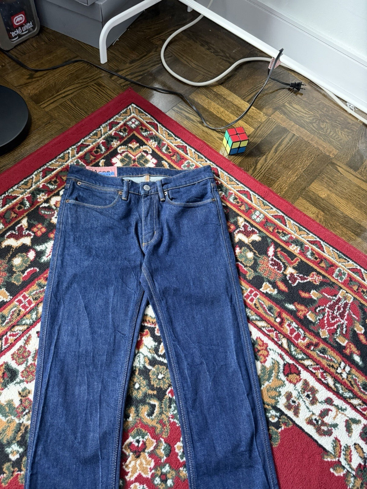 Acne Studios Bla Konst Denim Pants Max Indigo Size 30/32 Skinny Jeans