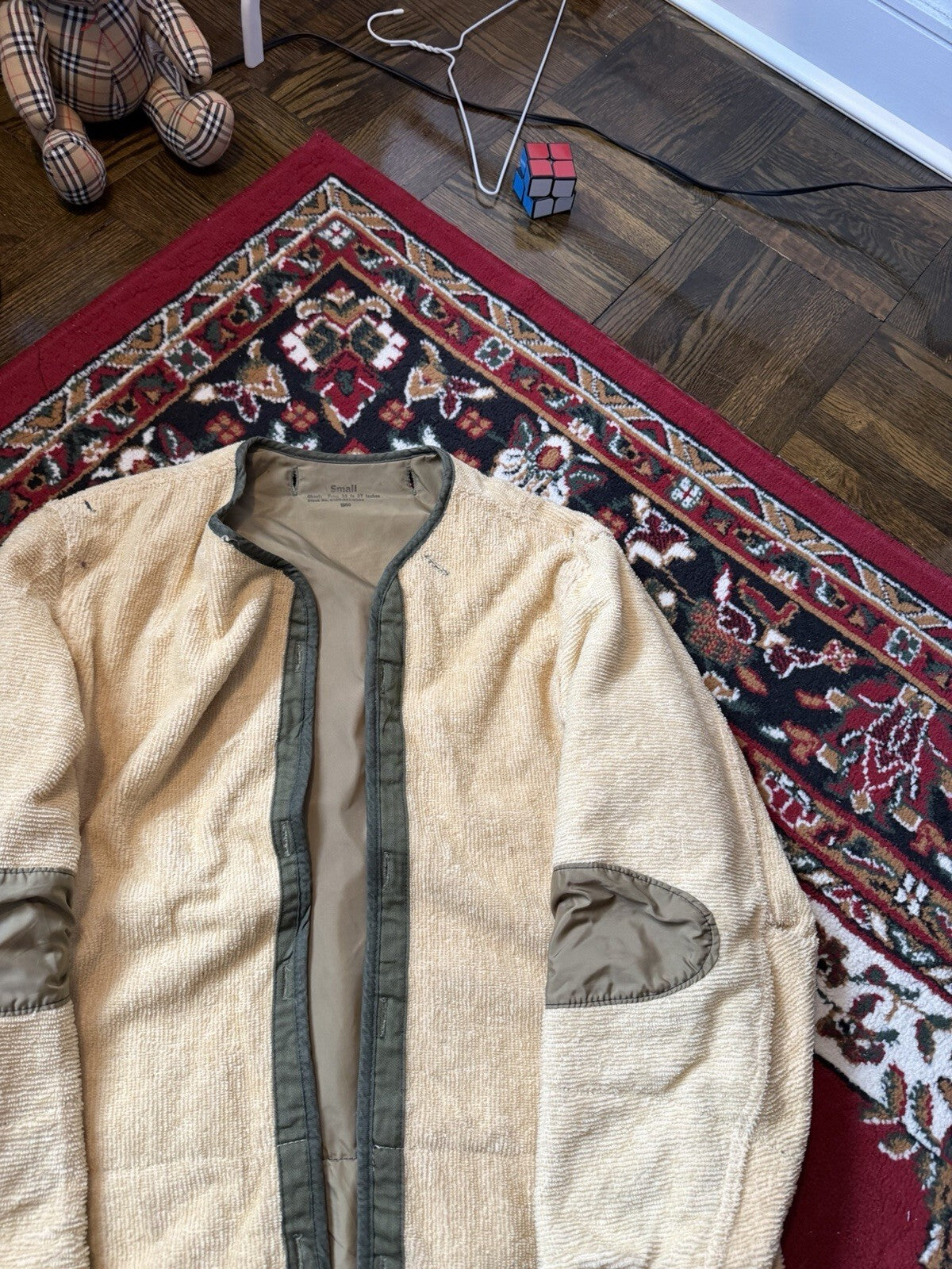 Rare VTG U.S. Army Korean War Era 1956 Field Jacket Liner ONLY 50s