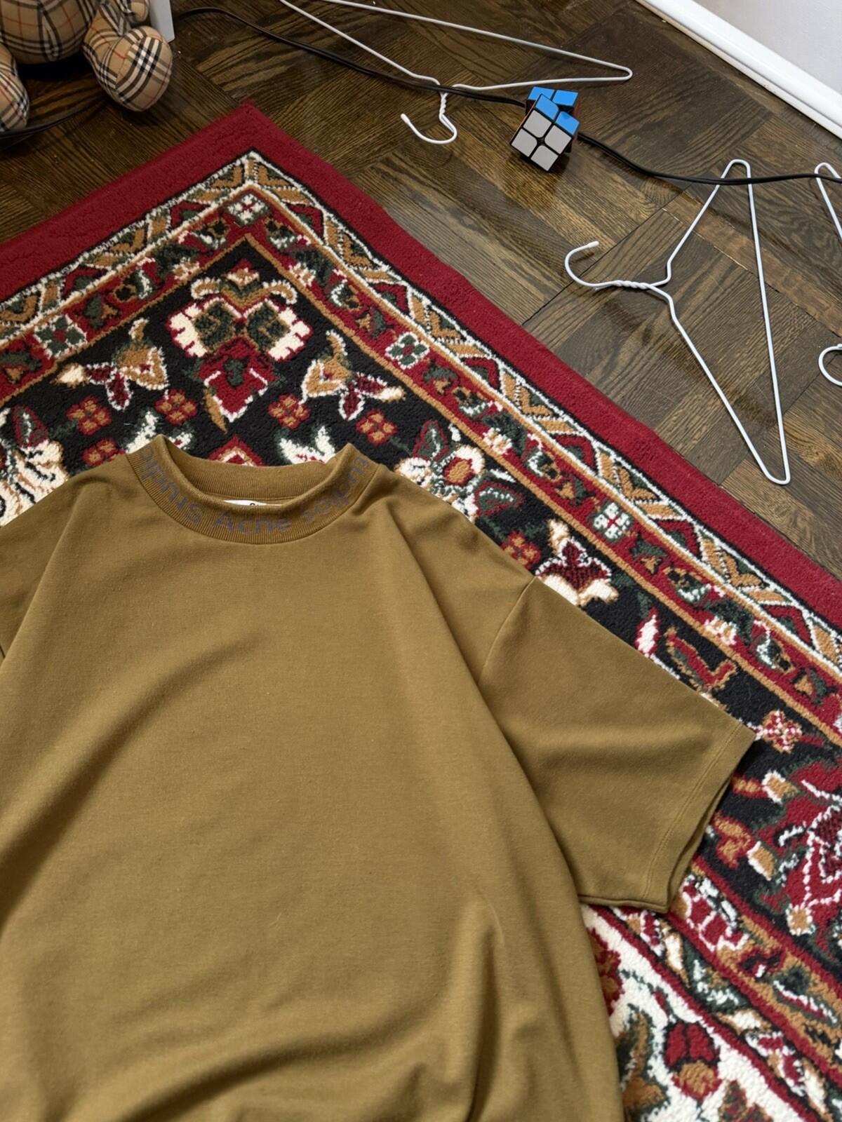 Acne Studios Navid S/S T-Shirt Brown Size Small