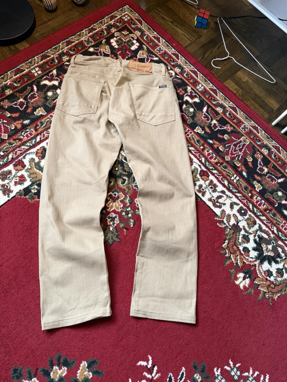 Back Number Color Japanese Denim Made in Japan Jeans Size 34