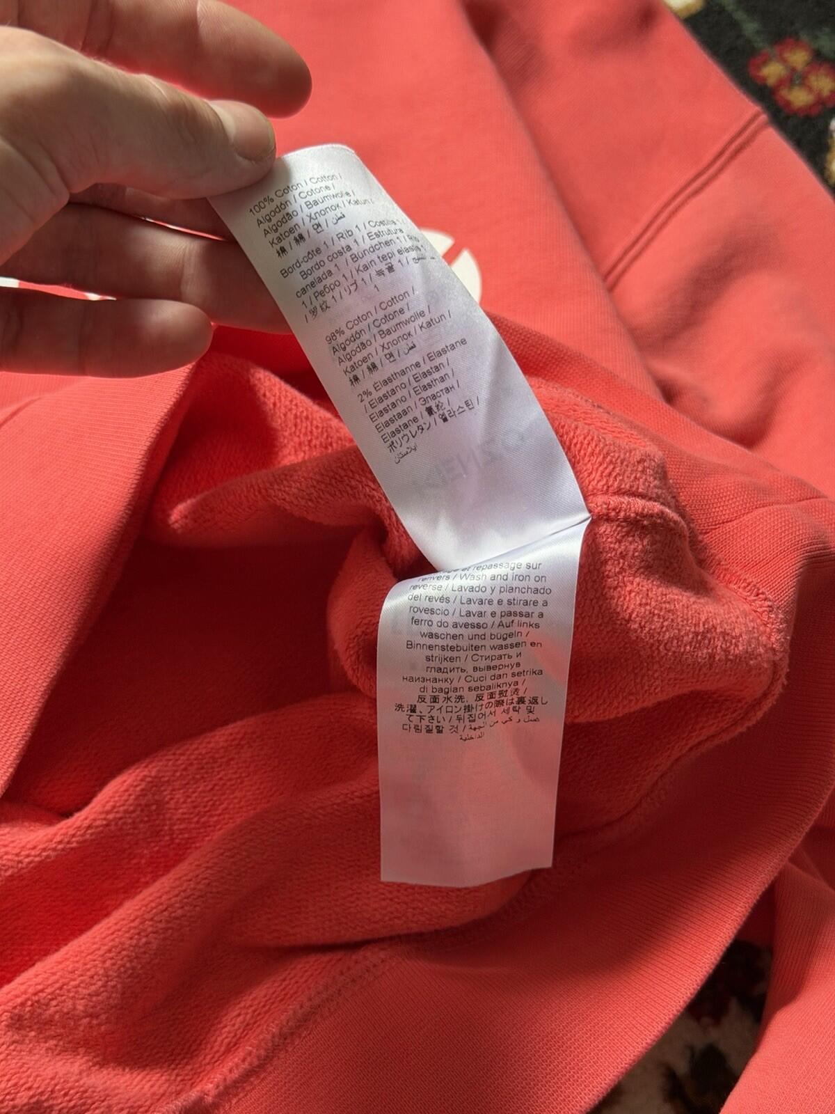 Kenzo Peach/Red Logo Longsleeve Sweatshirt Sweater Size S