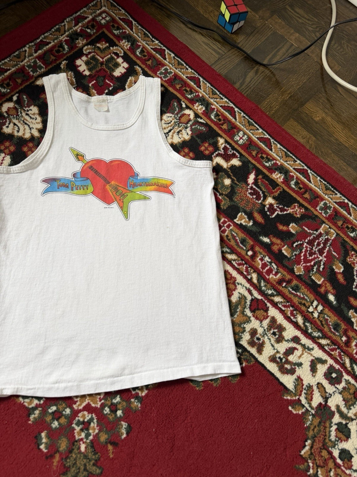 Vintage 70s Tom Petty and The Heartbreakers L 1976 Tour Tee Tank Top