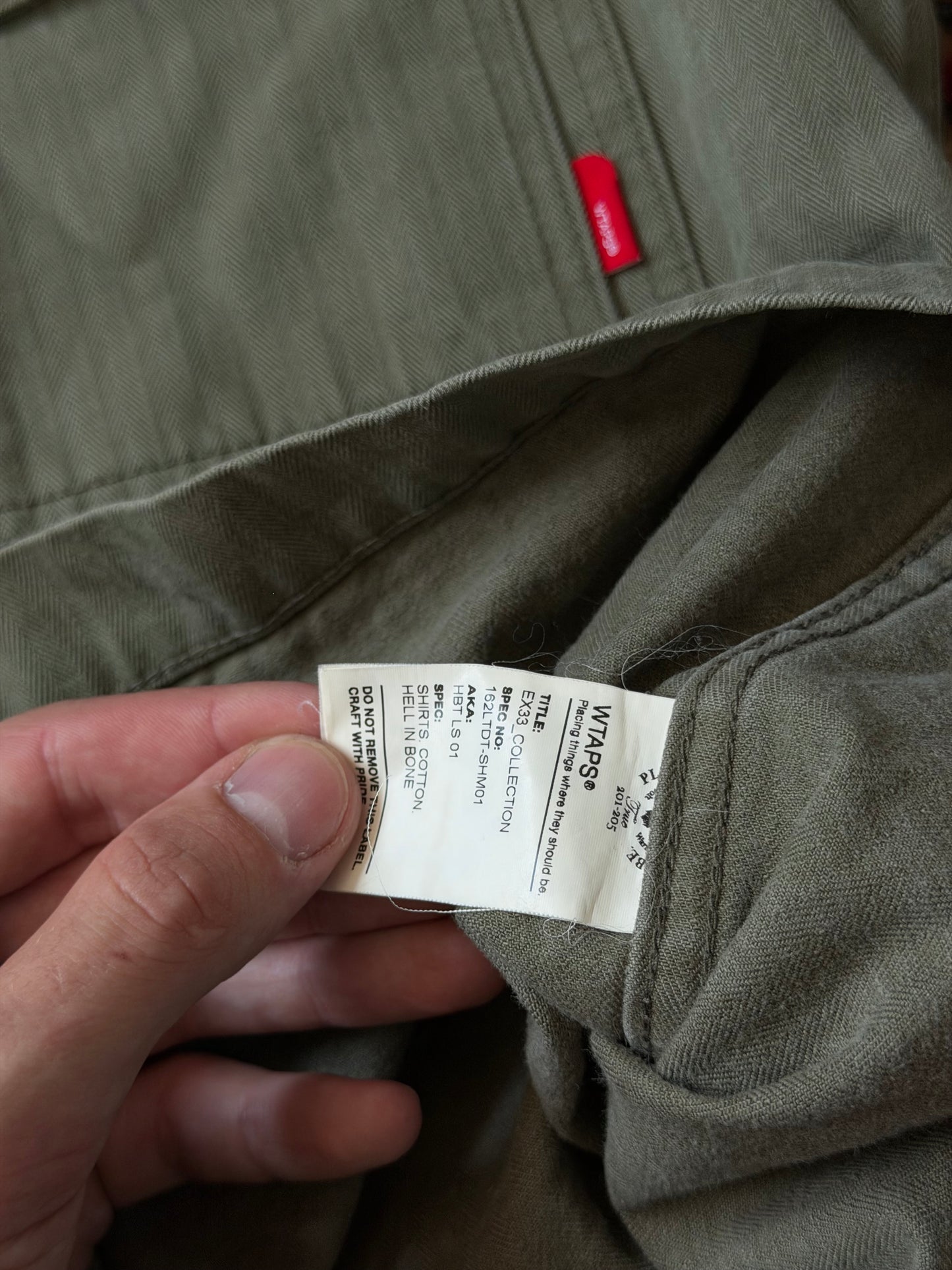 Wtaps Buds Lima Green Fiel Jacket Made in Japan