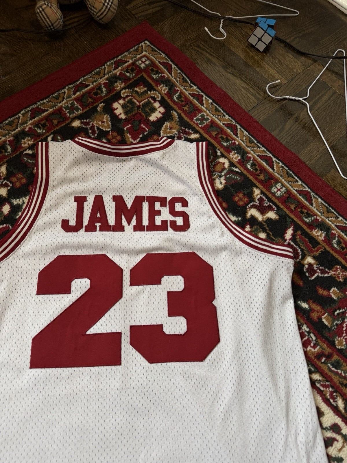 Nike LEBRON JAMES #23 Jersey Cleveland Cavaliers XL Length + 2 NBA Basketball