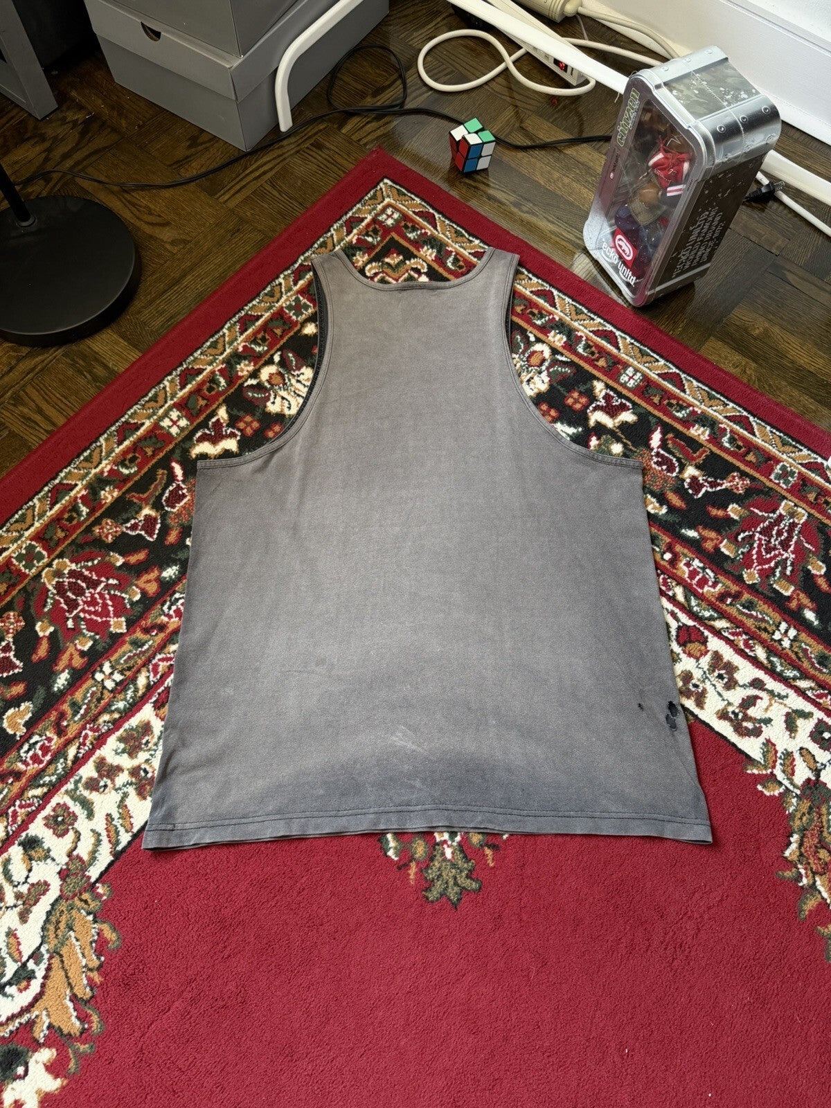 Vintage No Boundaries Faded Out Ocean Surf Graphic Tank Top Skate XL Shirt Y2k