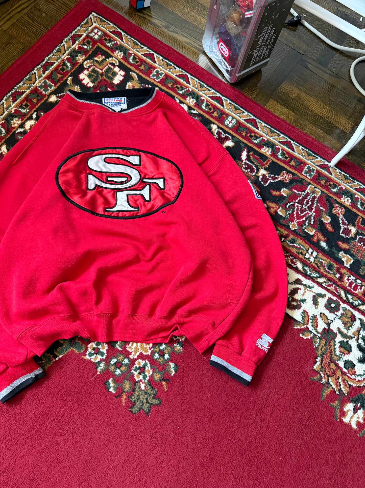 San Francisco 49ers Vintage Starter Pro Line Sweatshirt
