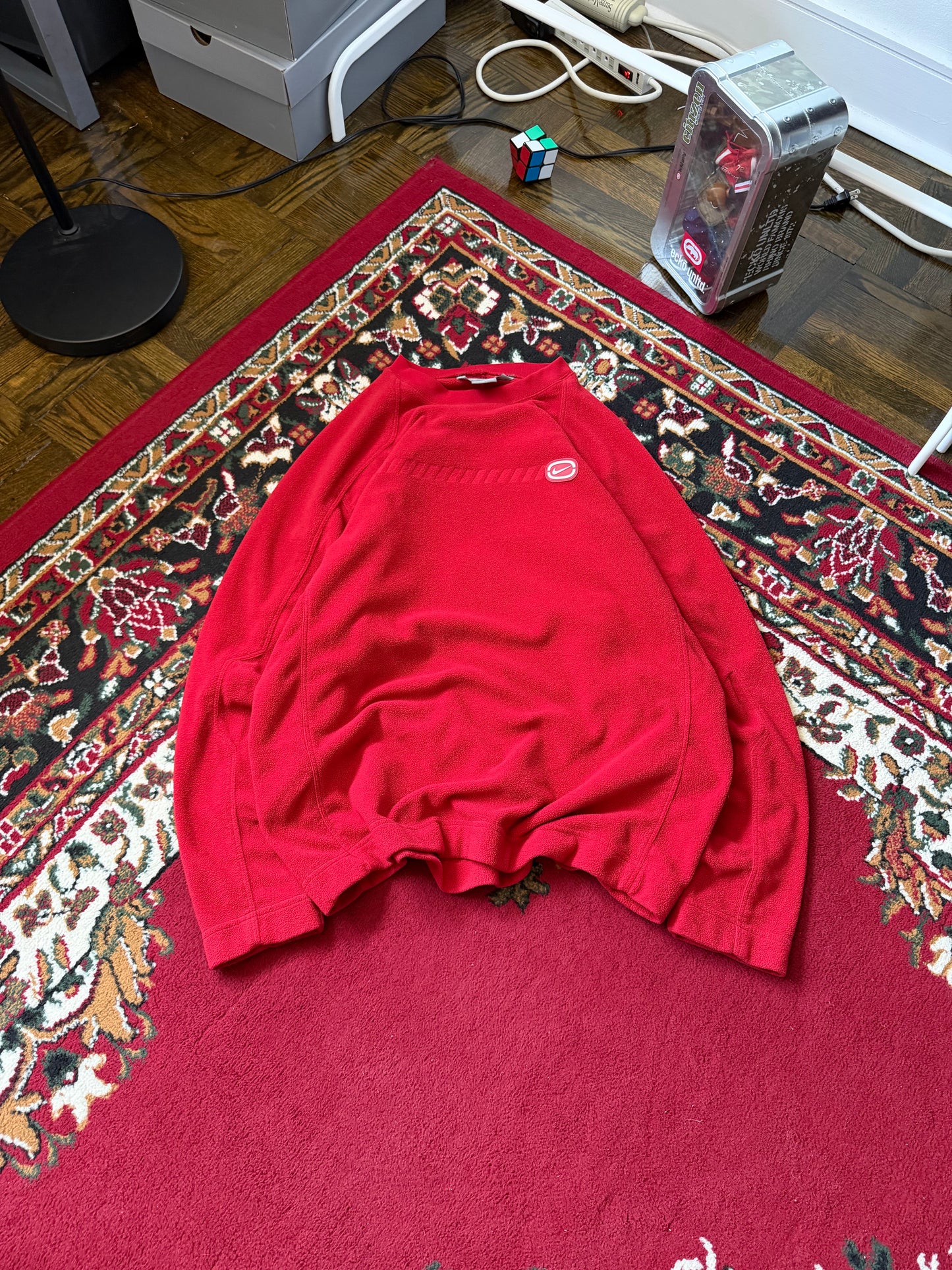 Vintage Nike Center Swoosh Fleece Sweatshirt