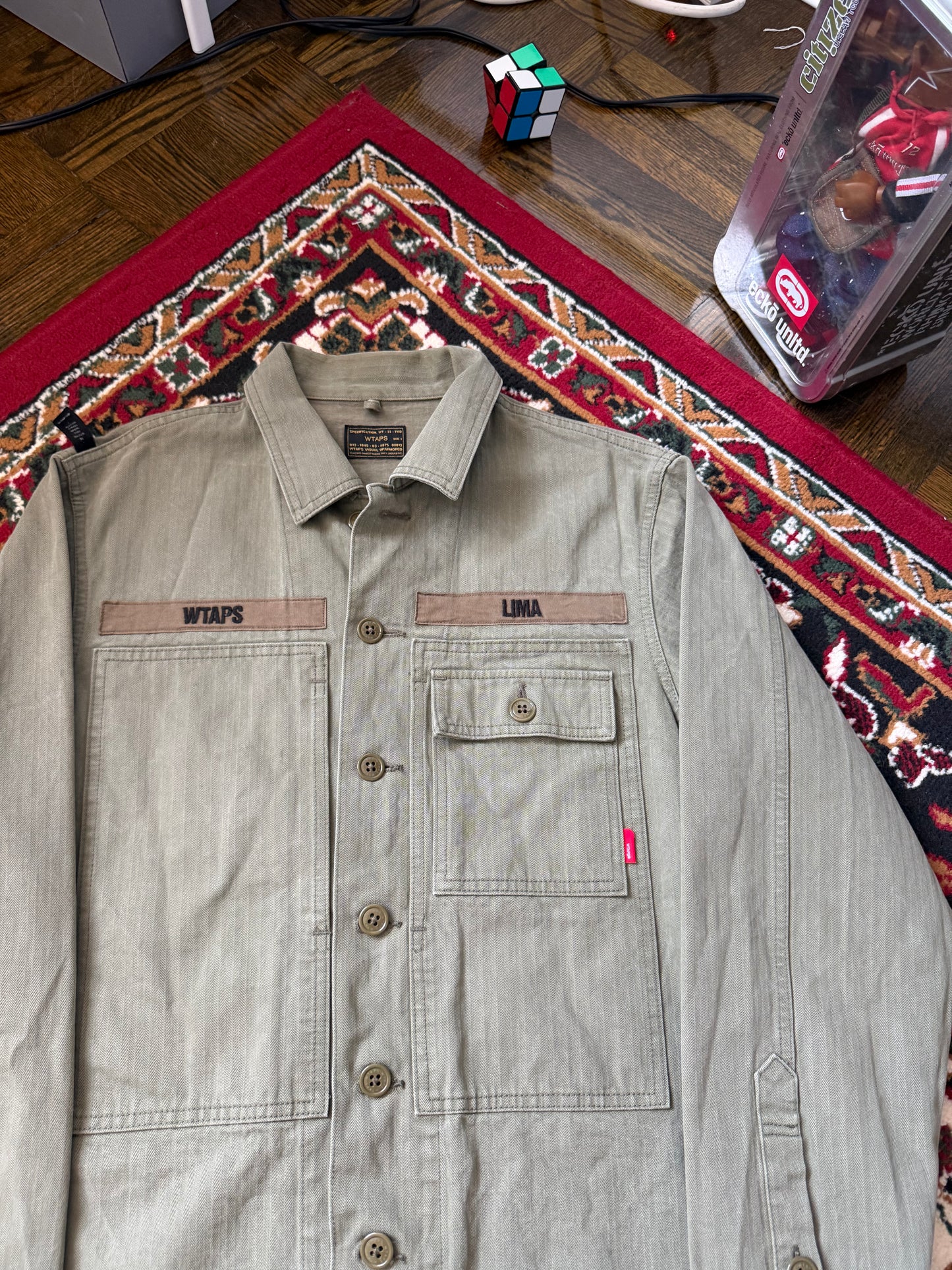 Wtaps Buds Lima Green Fiel Jacket Made in Japan